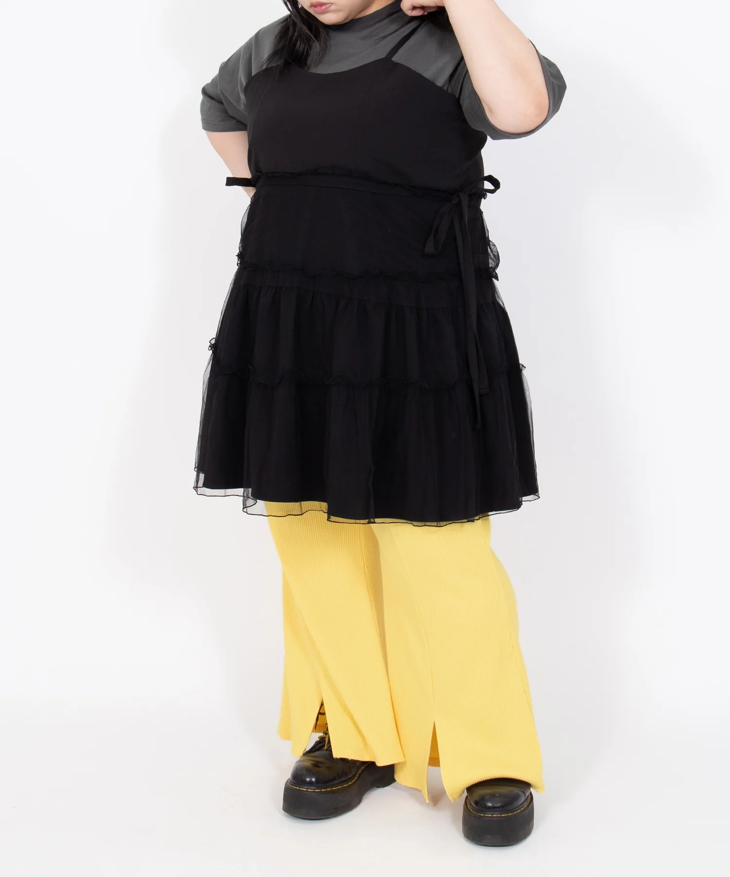フロントスリットフレアパンツ - Image 15