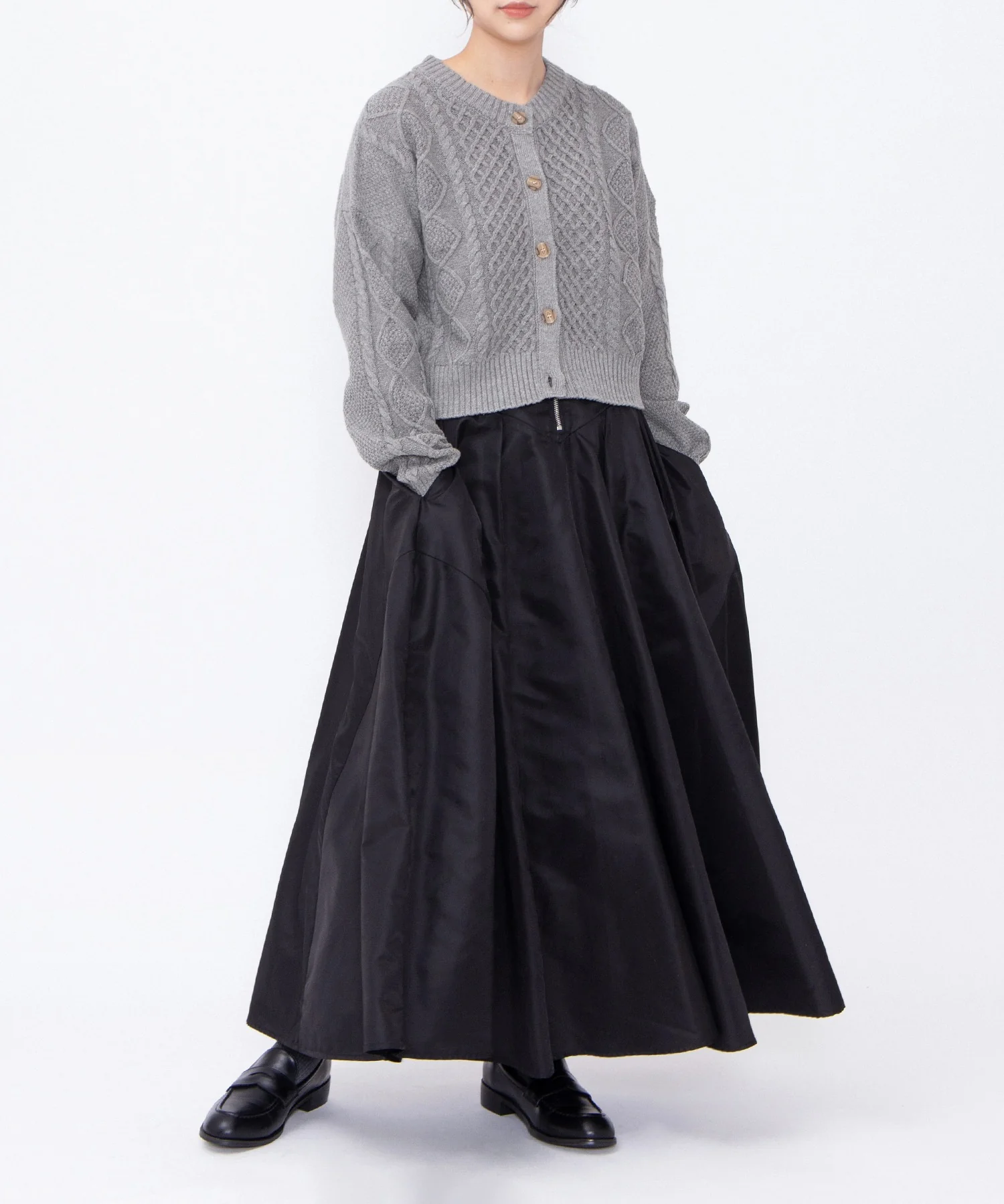 ケーブルニットカーディガン - Image 18