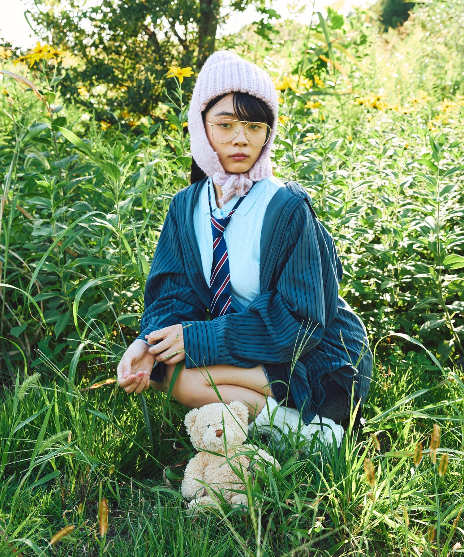 耳あて付きニット帽 - Image 7