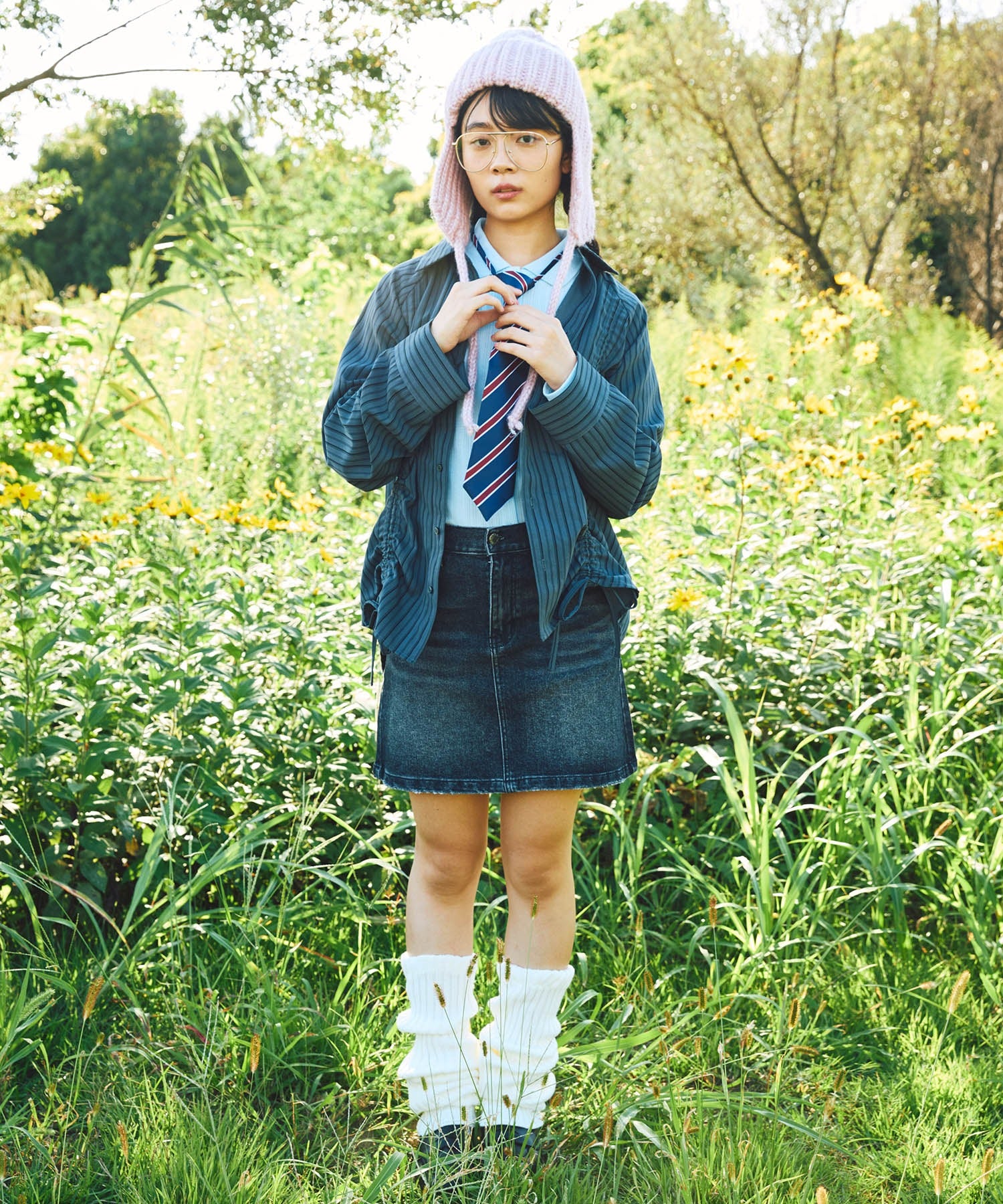 耳あて付きニット帽 - Image 8