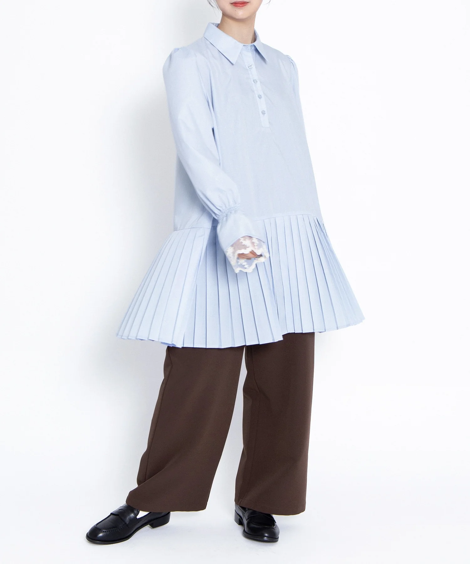 プリーツヘムシャツワンピース - Image 10