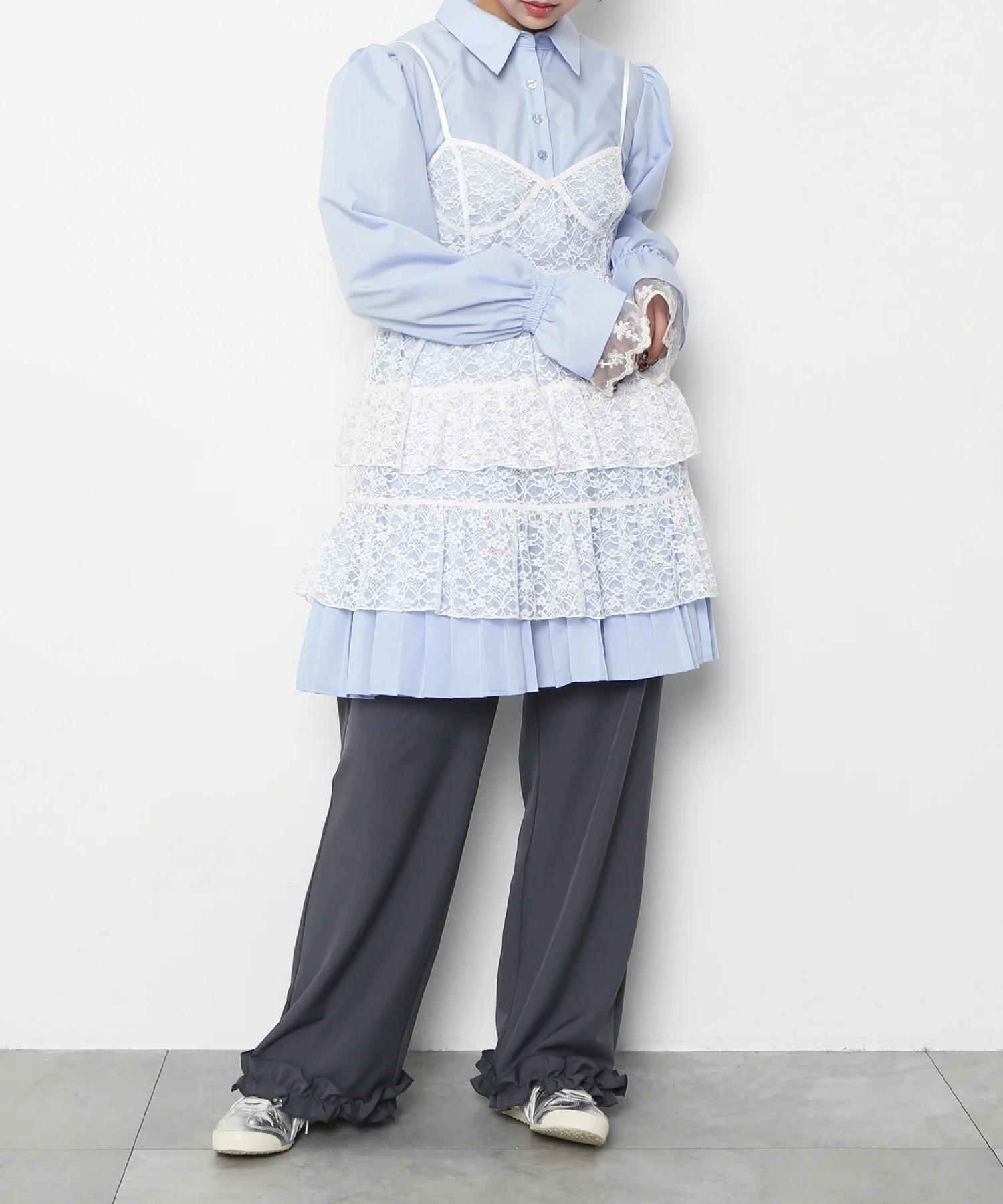 プリーツヘムシャツワンピース - Image 11