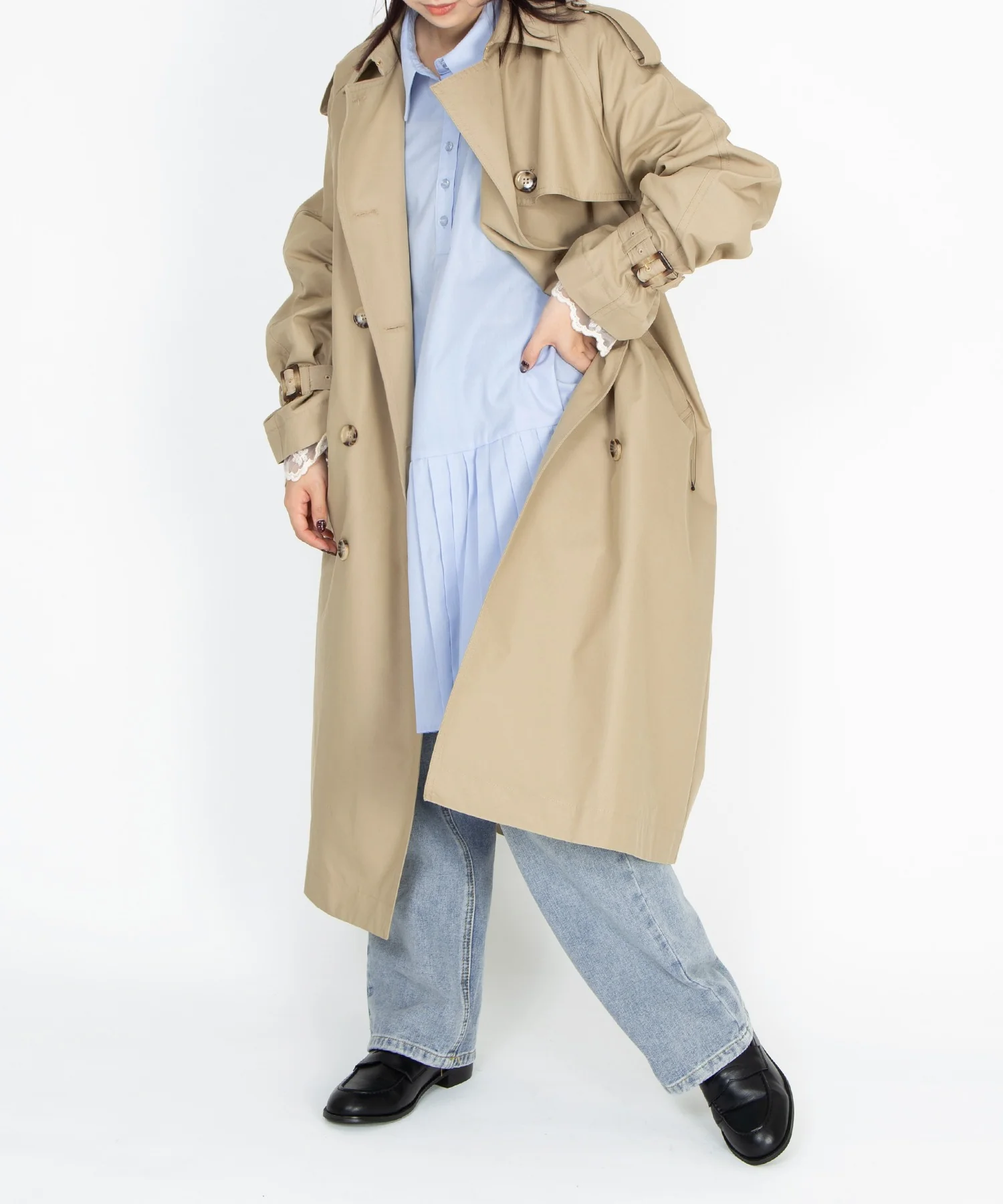 プリーツヘムシャツワンピース - Image 14