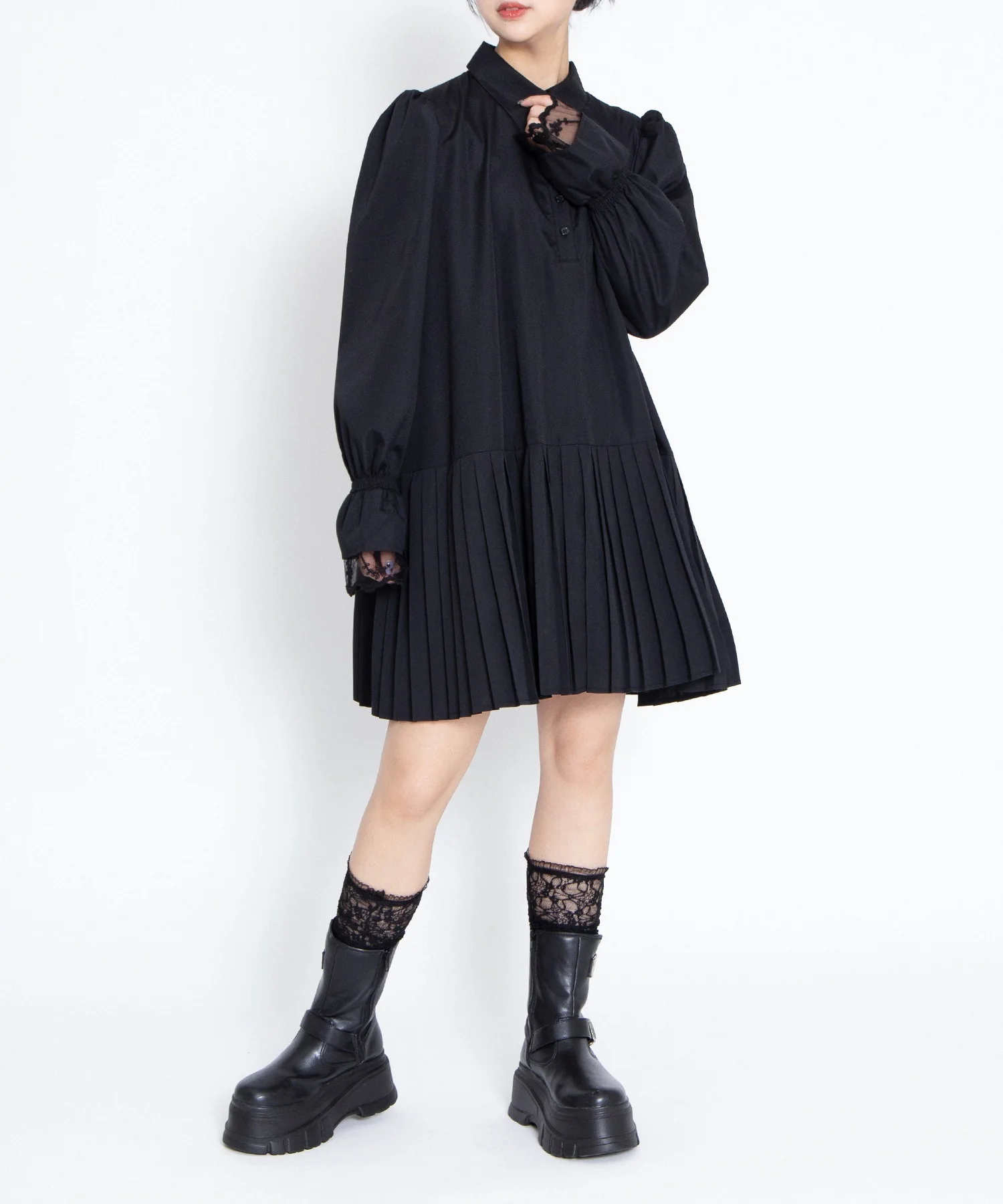 プリーツヘムシャツワンピース - Image 15