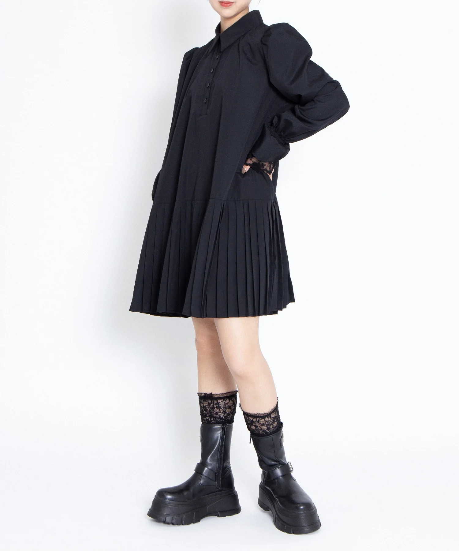 プリーツヘムシャツワンピース - Image 16