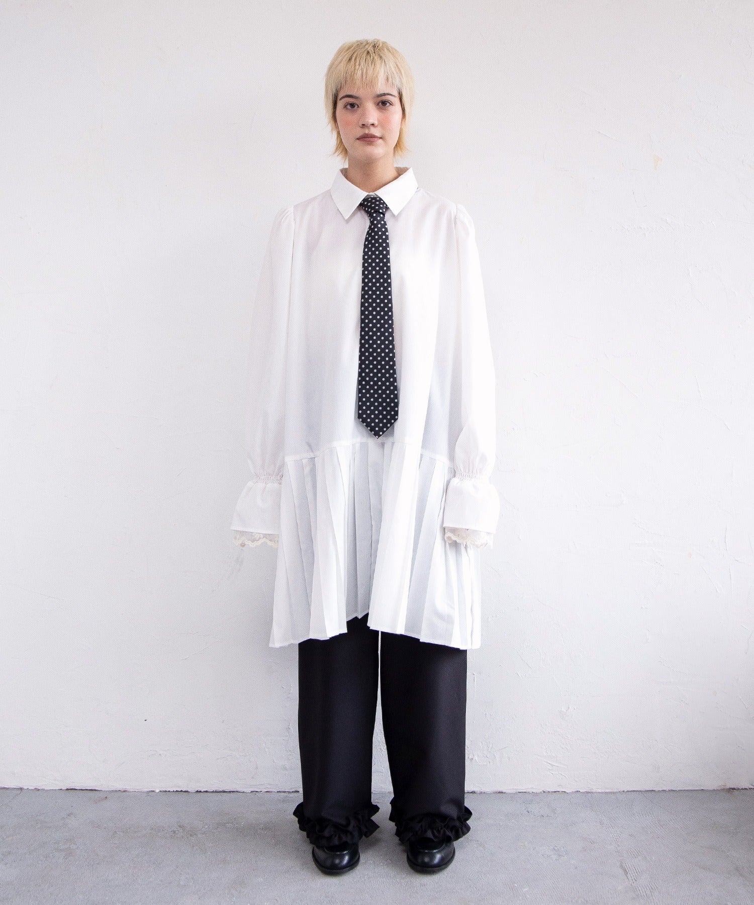 プリーツヘムシャツワンピース - Image 5