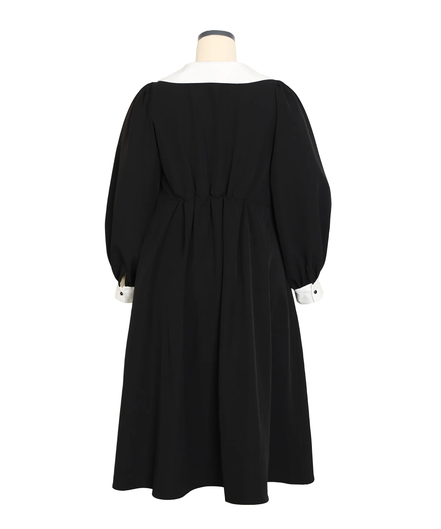 長袖パフスリーブワンピース - Image 13