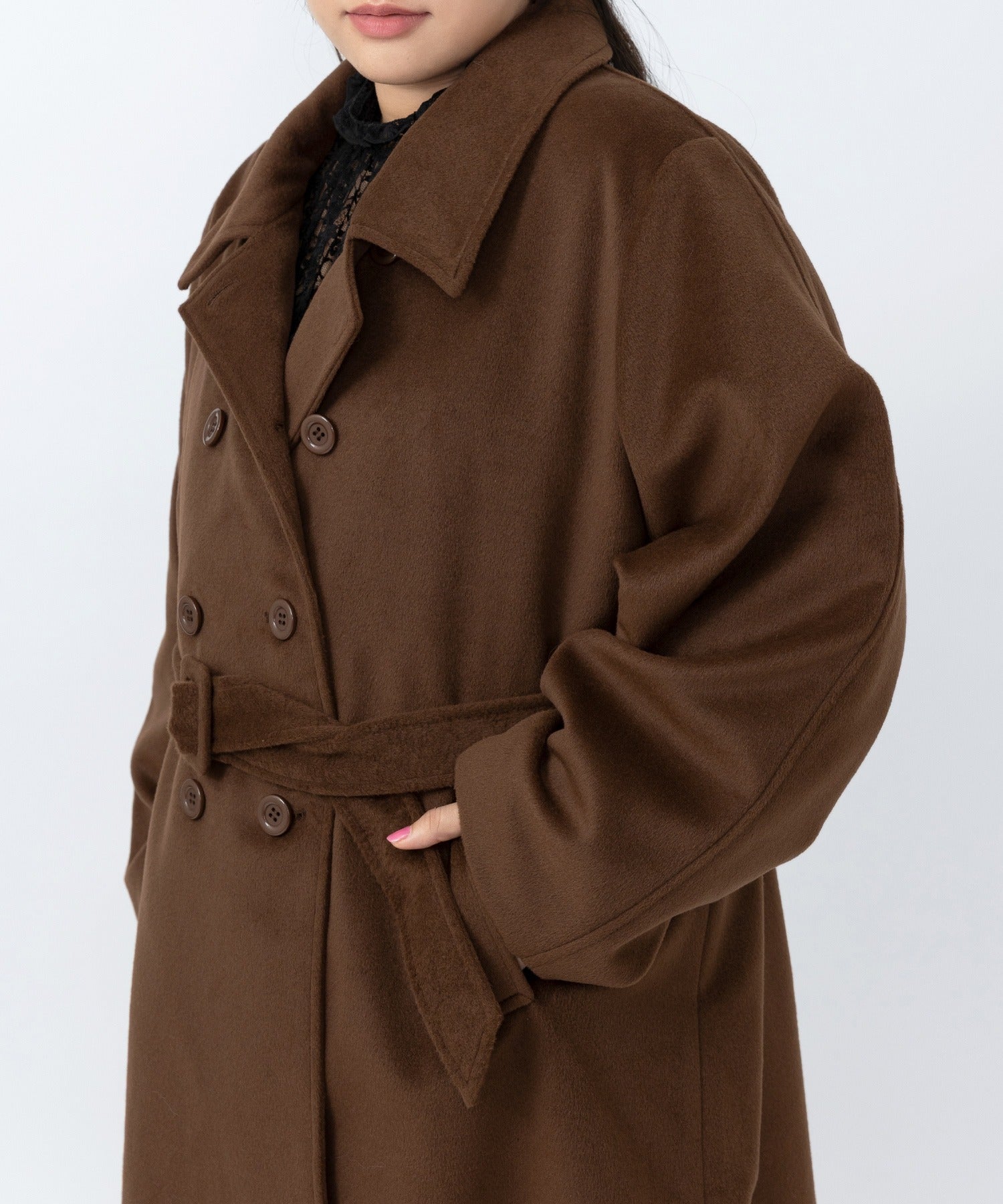 ダブルロングコート - Image 17