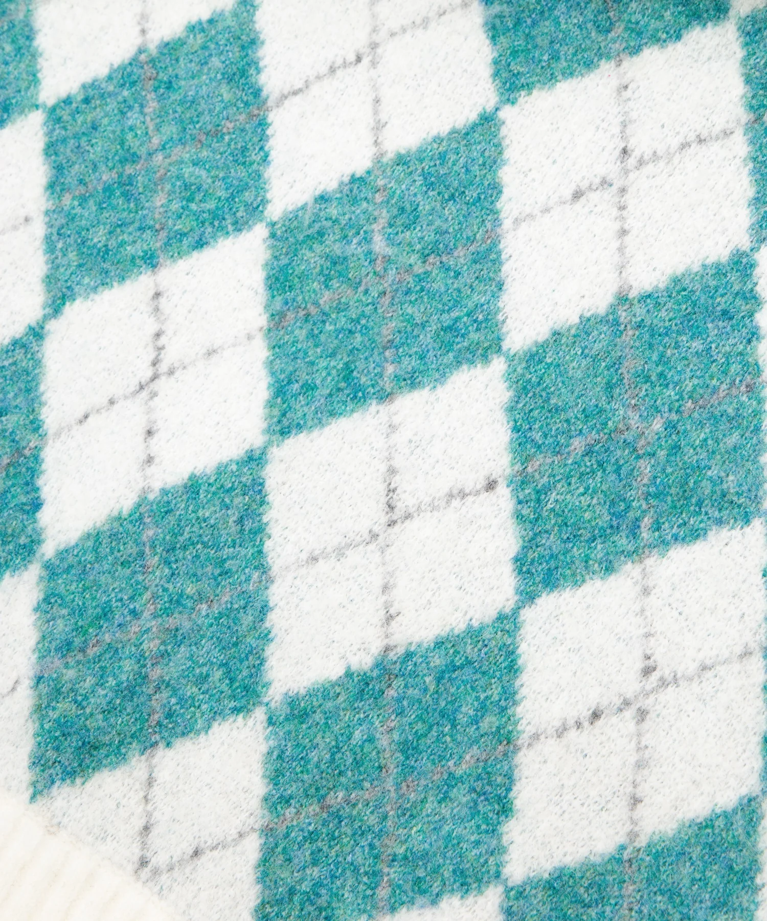 アーガイルVネックニット - Image 19