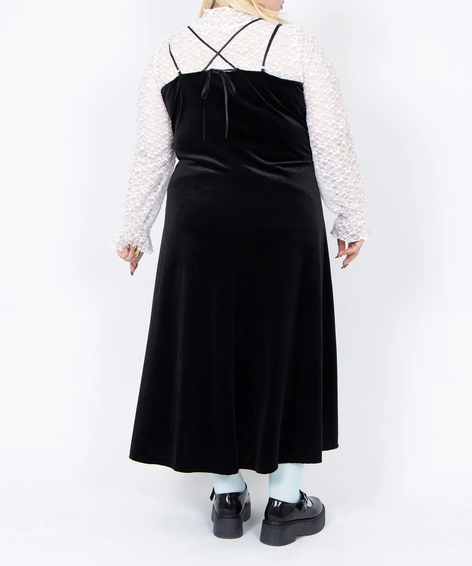 ドロストベロアキャミワンピース - Image 9