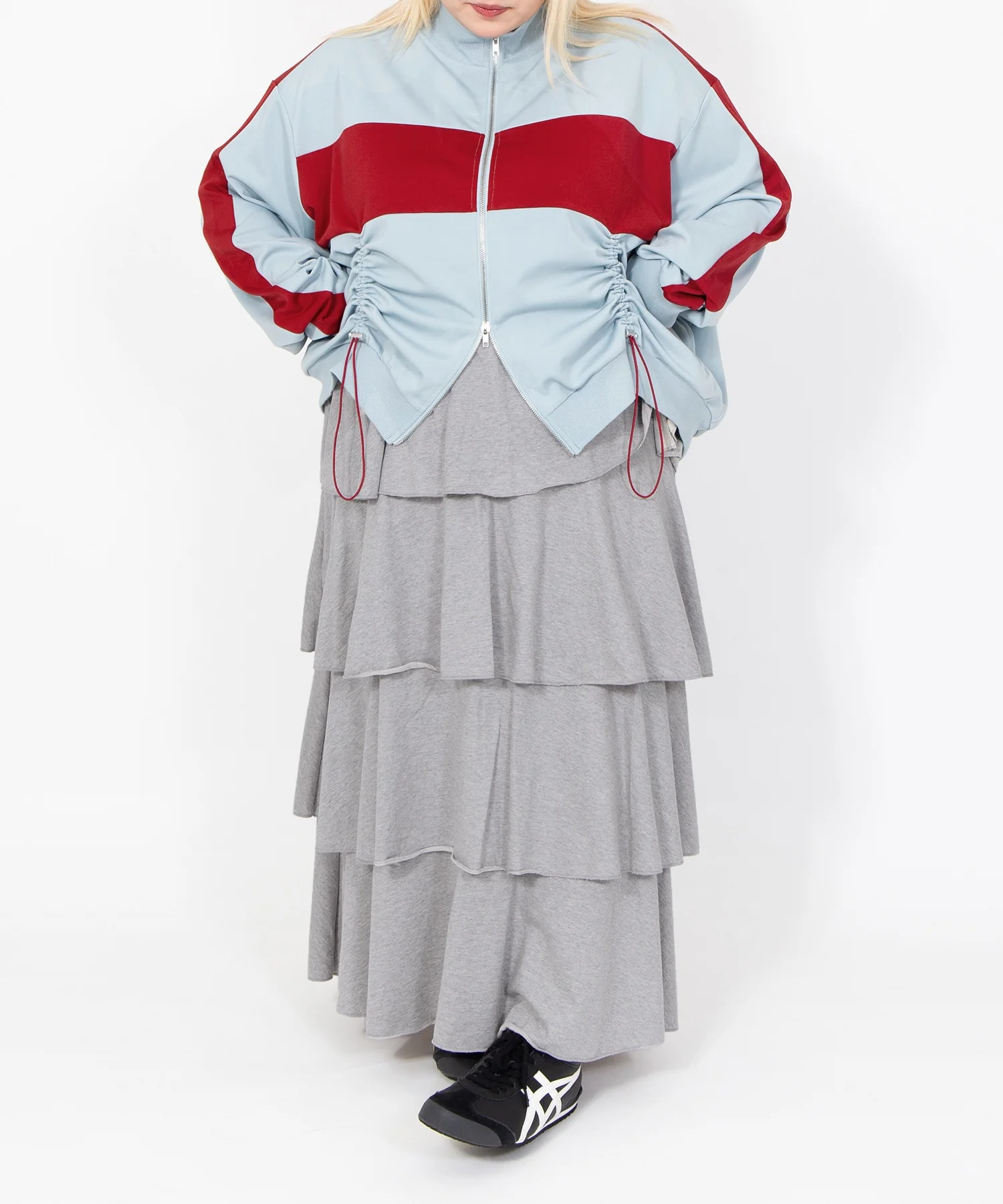 フロントドロストジャージトップ - Image 11