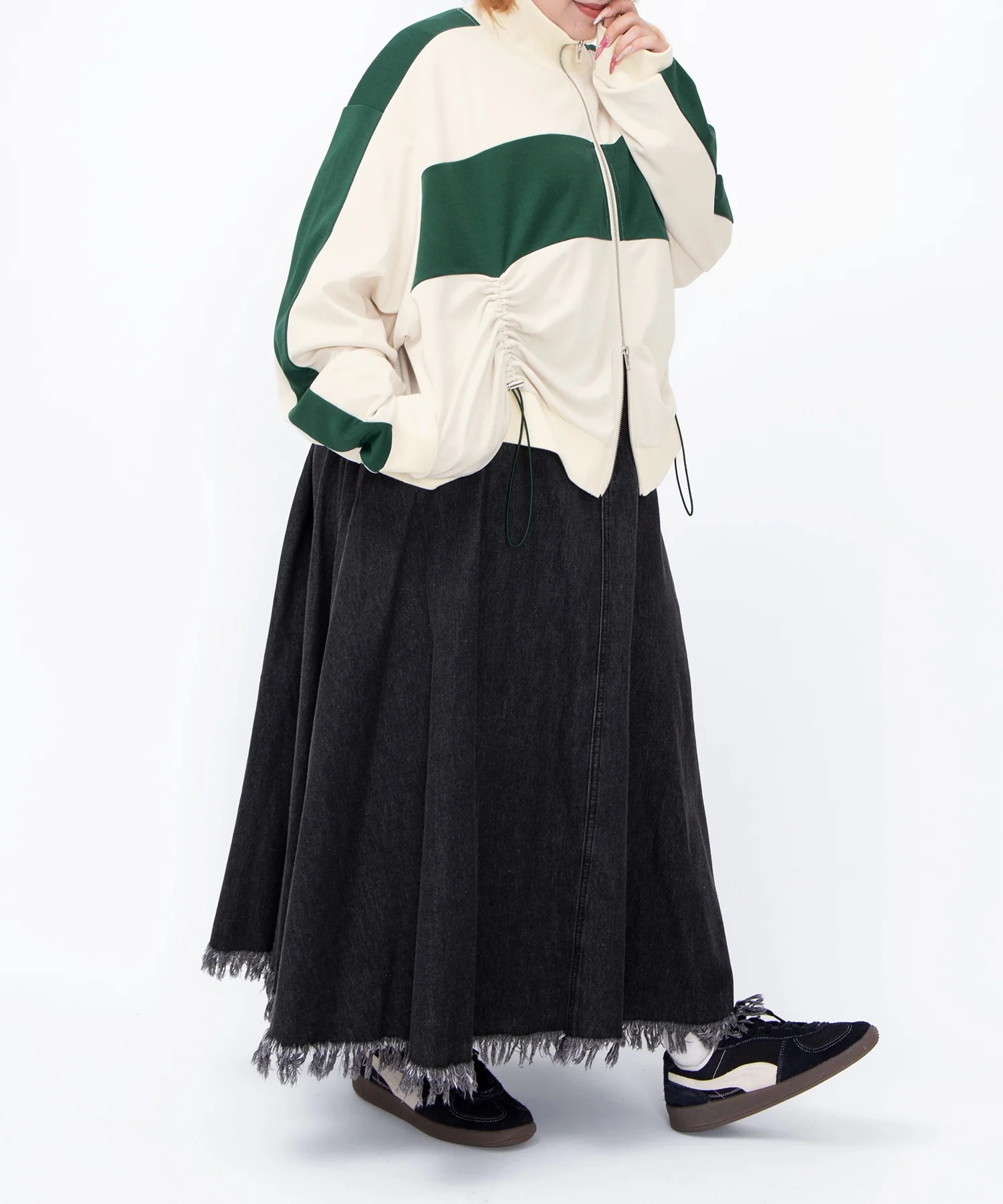 フロントドロストジャージトップ - Image 20