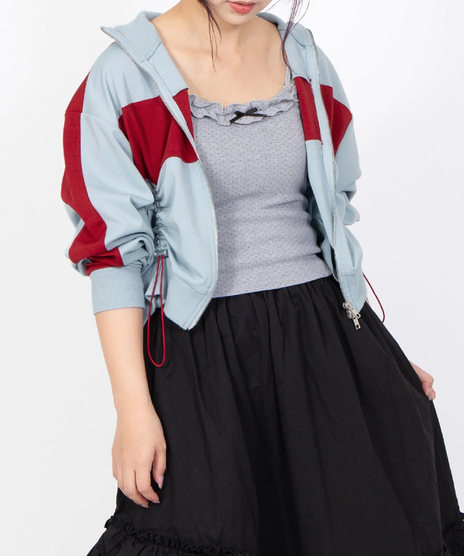 フロントドロストジャージトップ - Image 5
