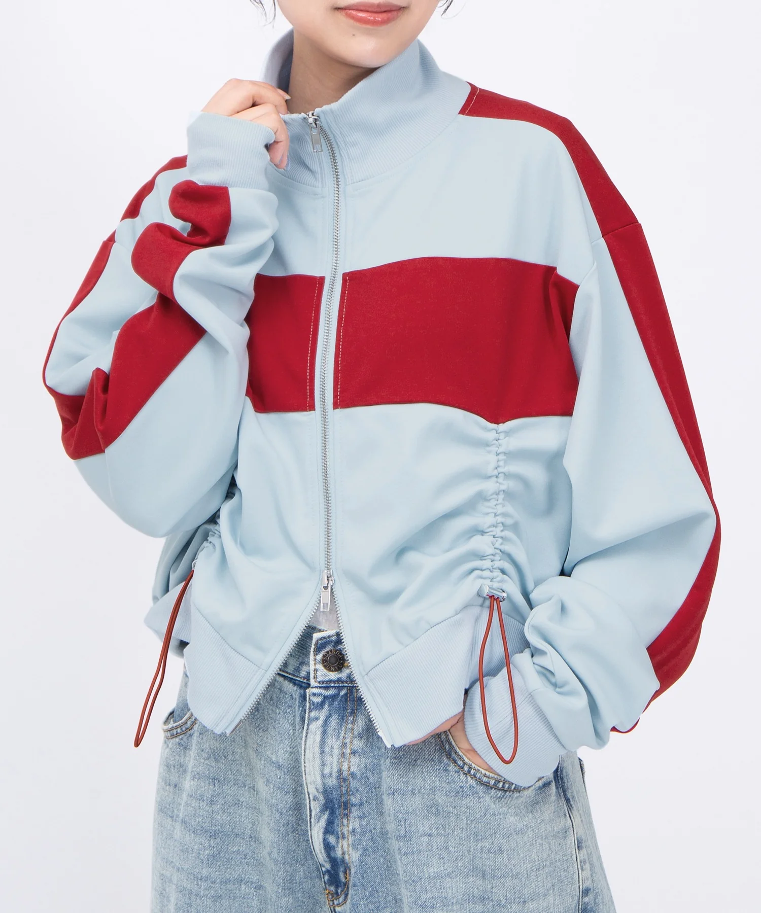 フロントドロストジャージトップ - Image 8