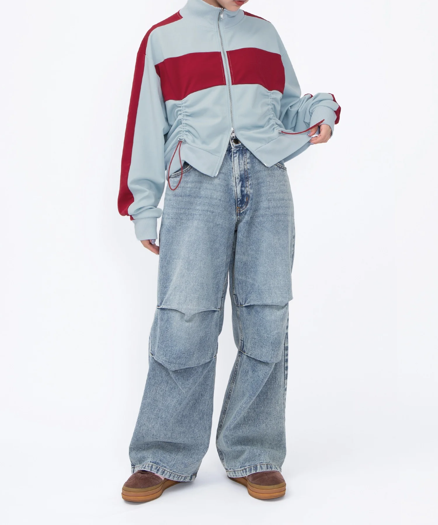 フロントドロストジャージトップ - Image 9