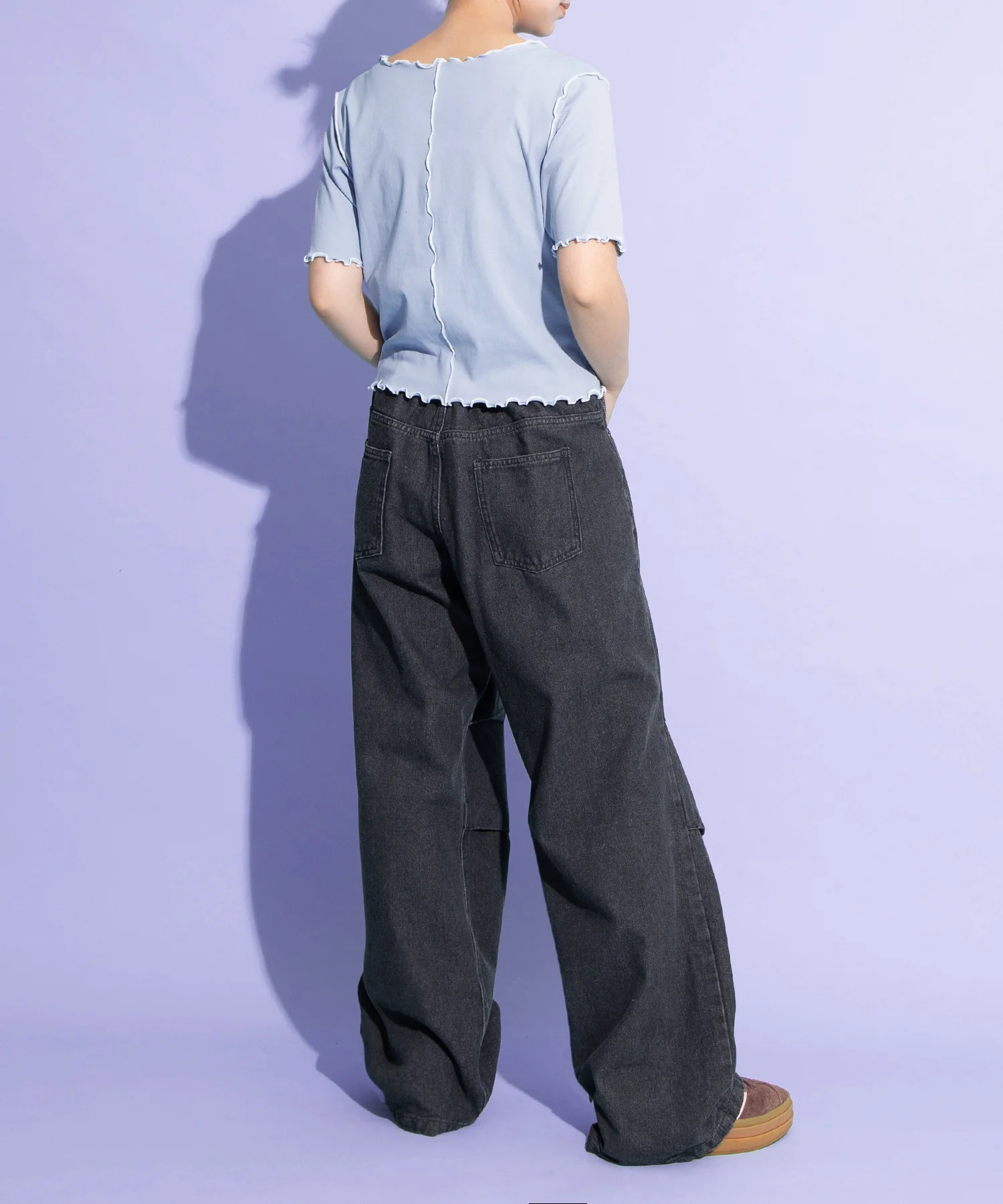 ニータックデニムバギーパンツ - Image 15