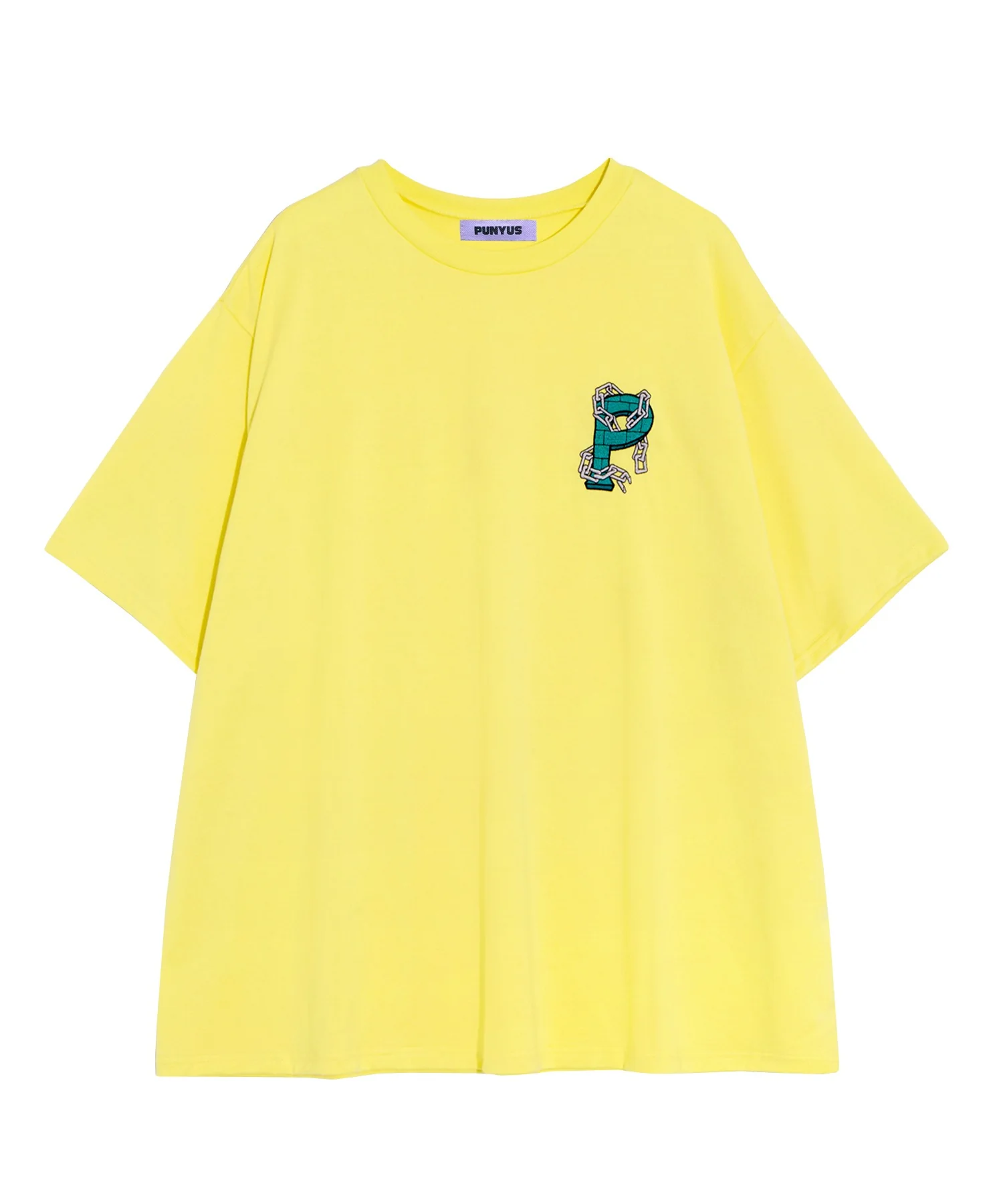鎖ロゴ刺繍Tシャツ - Image 18