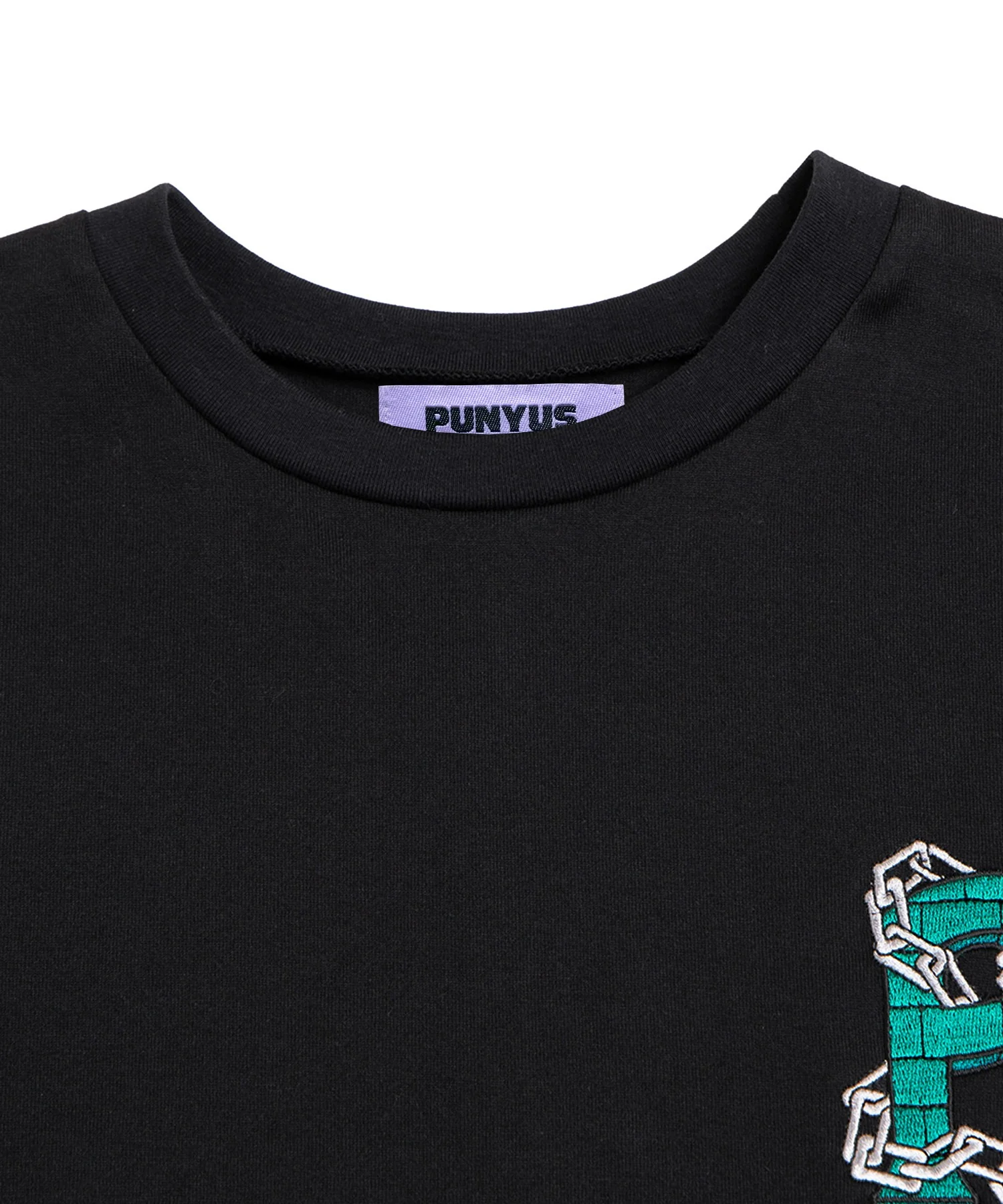 鎖ロゴ刺繍Tシャツ - Image 21