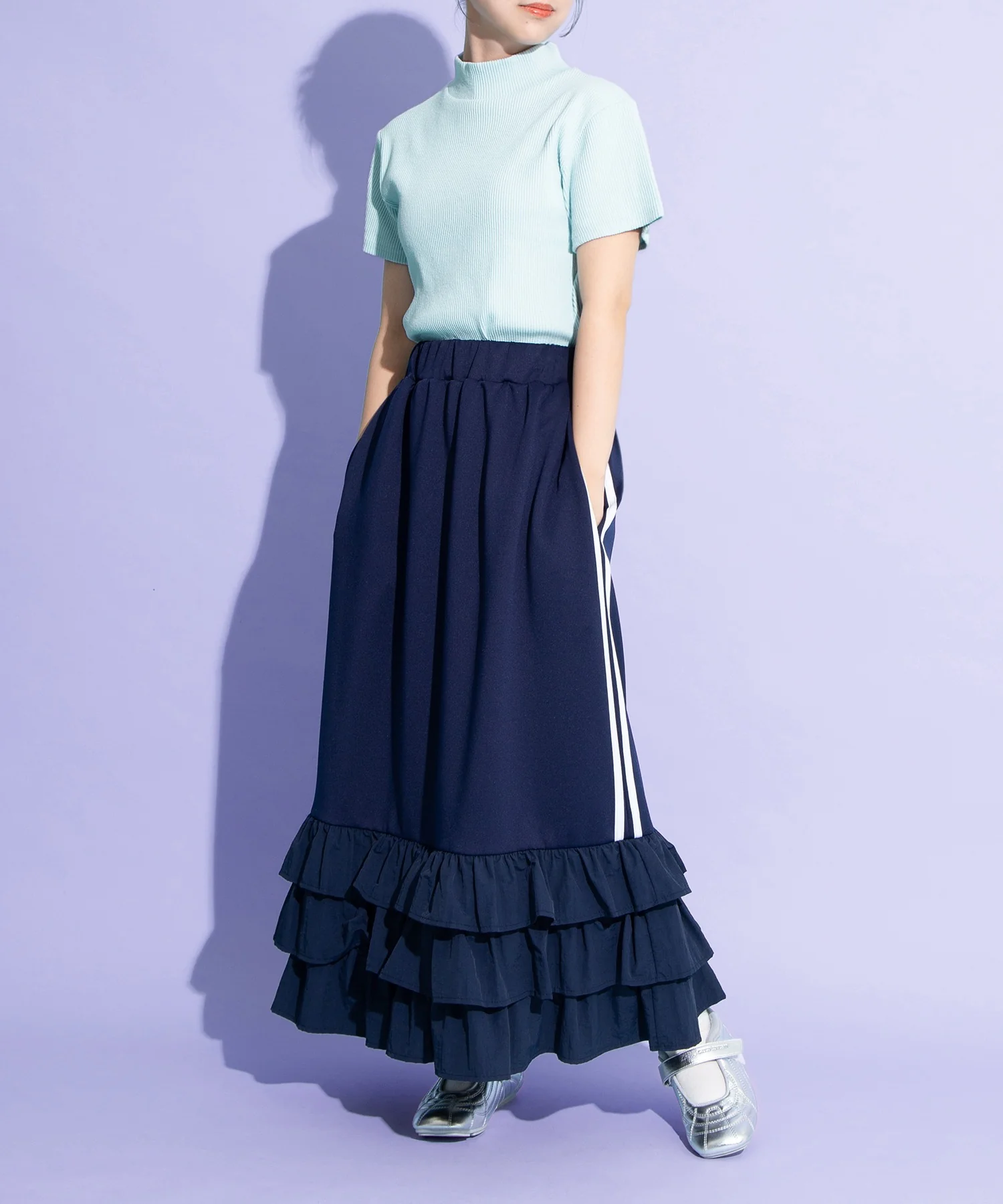 ハイネックリブTシャツ - Image 17