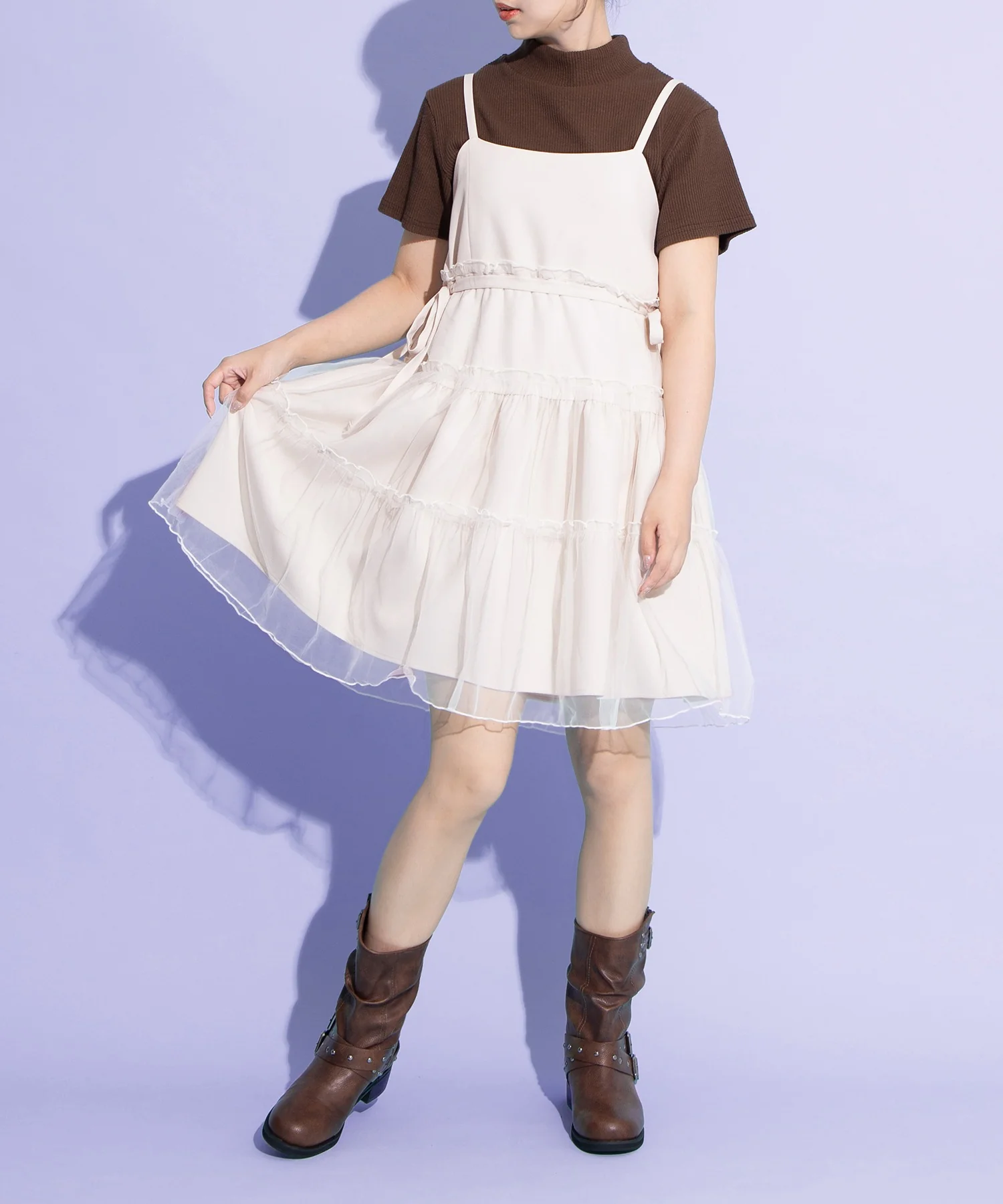 ハイネックリブTシャツ - Image 19