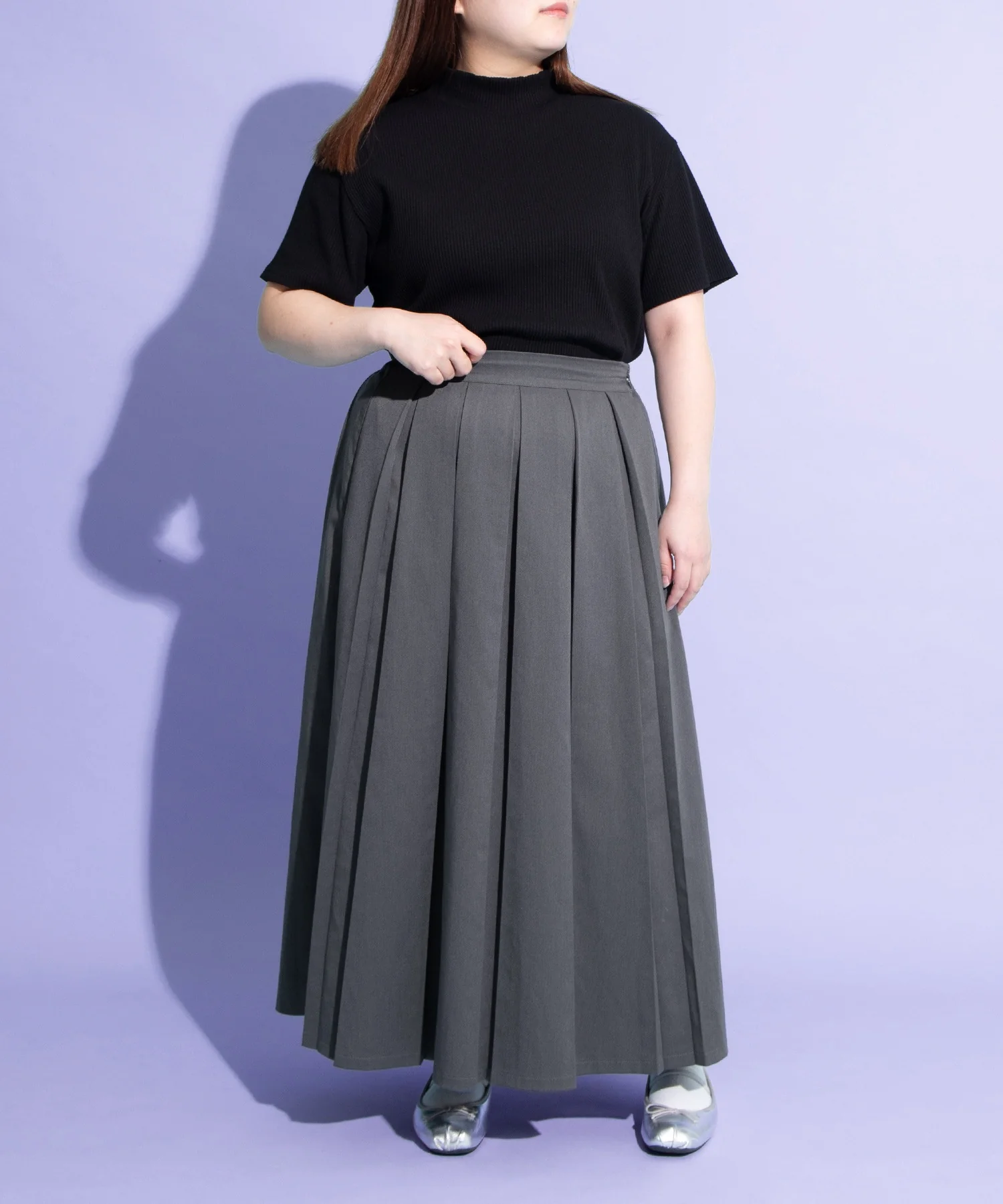 ハイネックリブTシャツ - Image 21