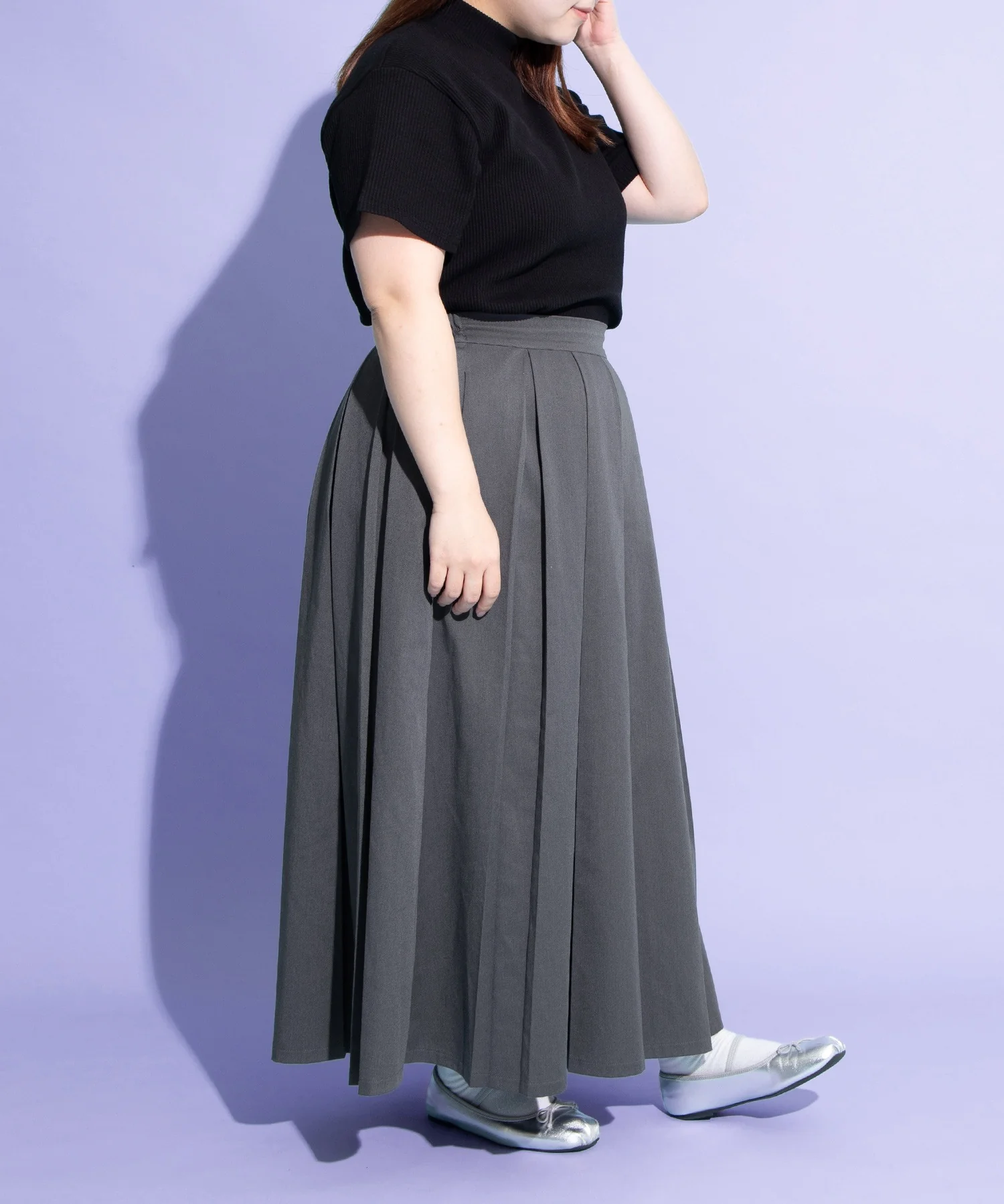ハイネックリブTシャツ - Image 22