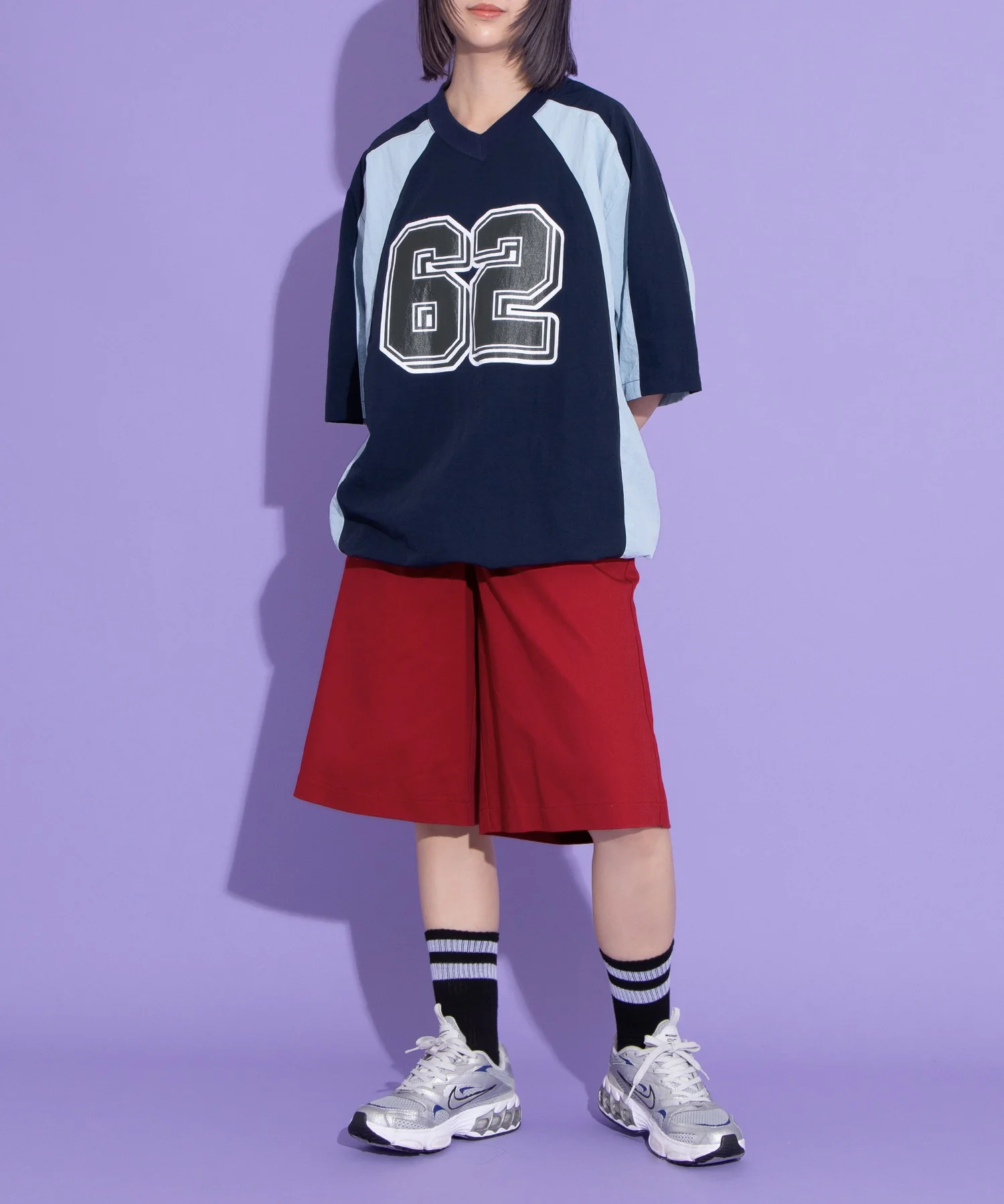 ナンバリングユニフォームナイロンTシャツ - Image 5
