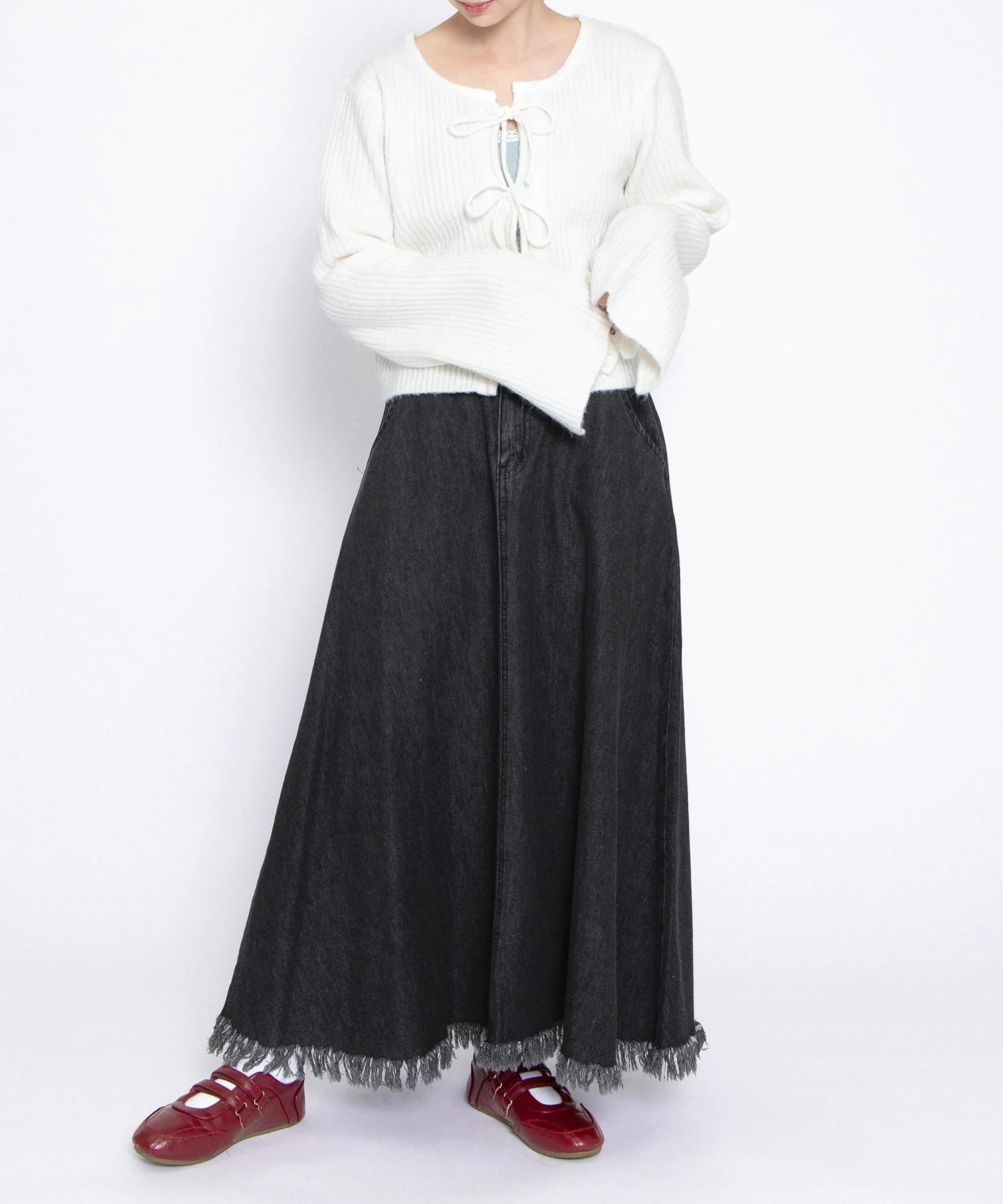 フロントリボンカーディガン - Image 12