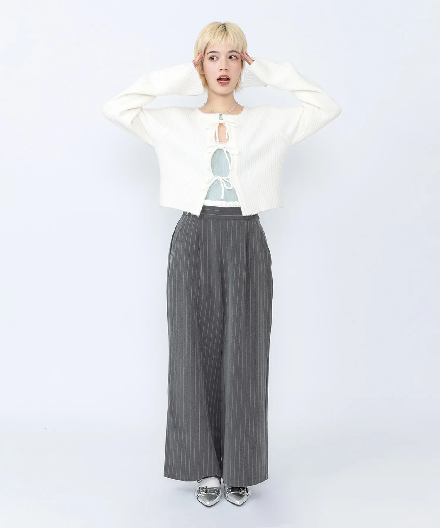 フロントリボンカーディガン - Image 19