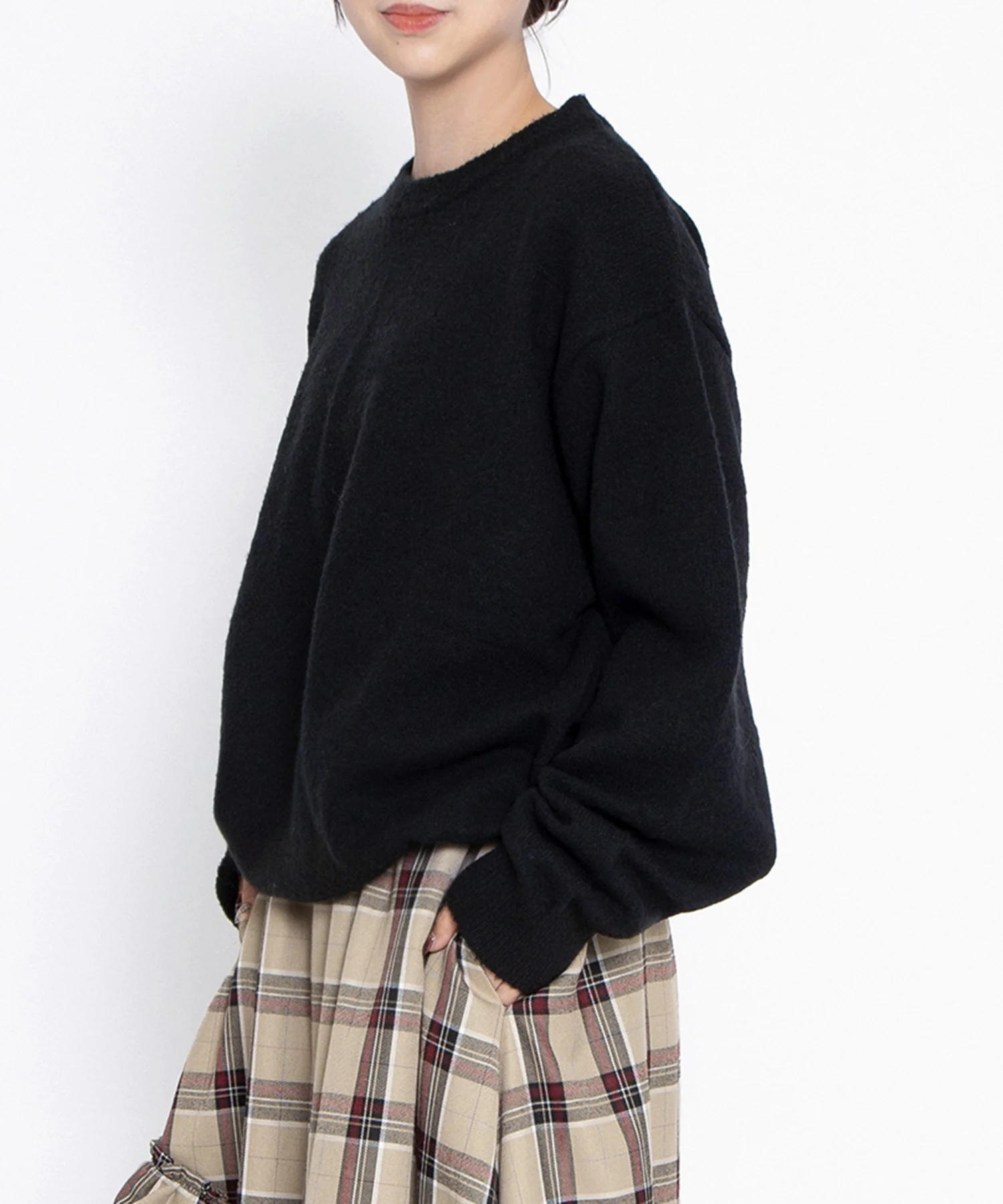 クルーネックカラーニット - Image 16