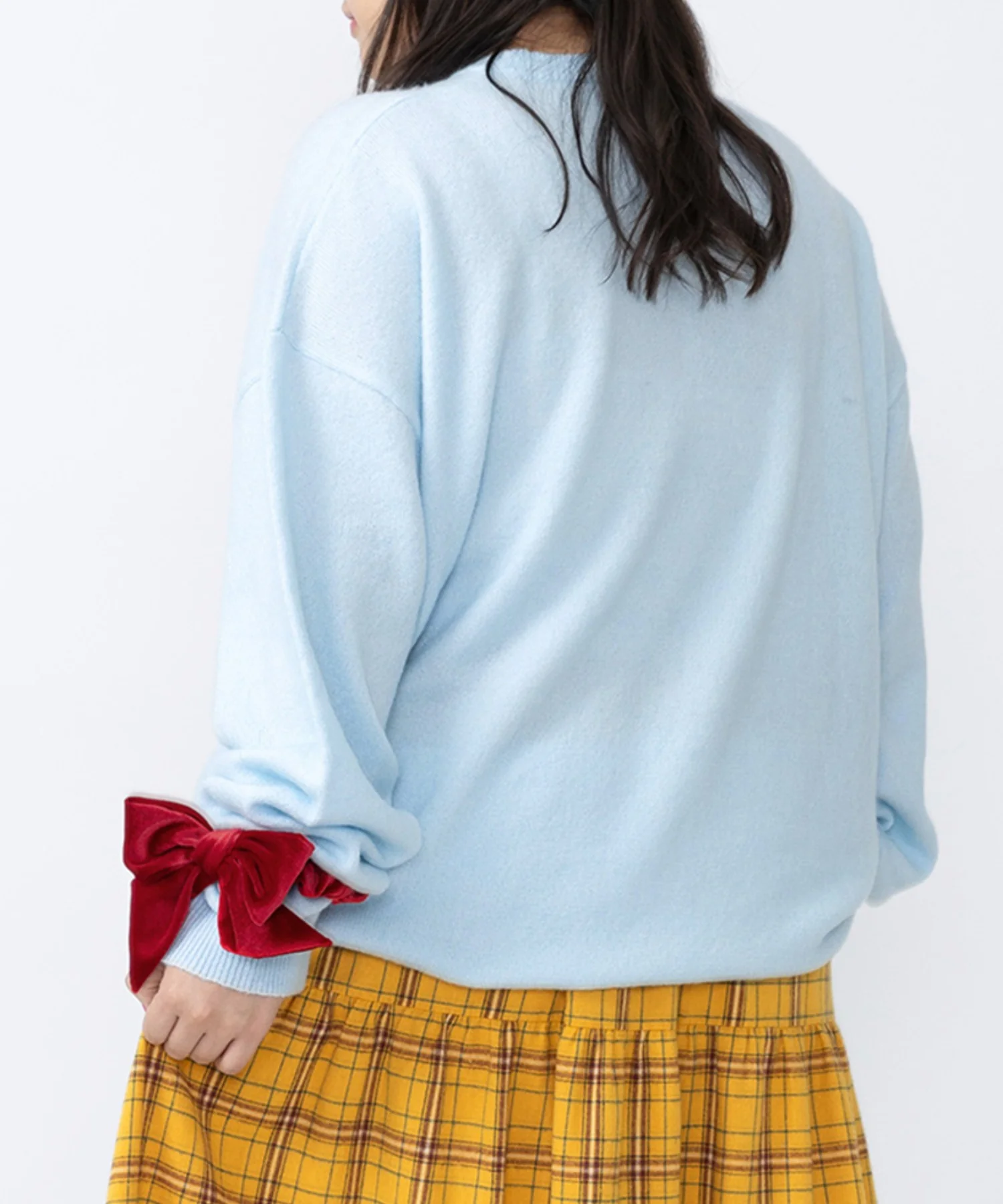 クルーネックカラーニット - Image 20