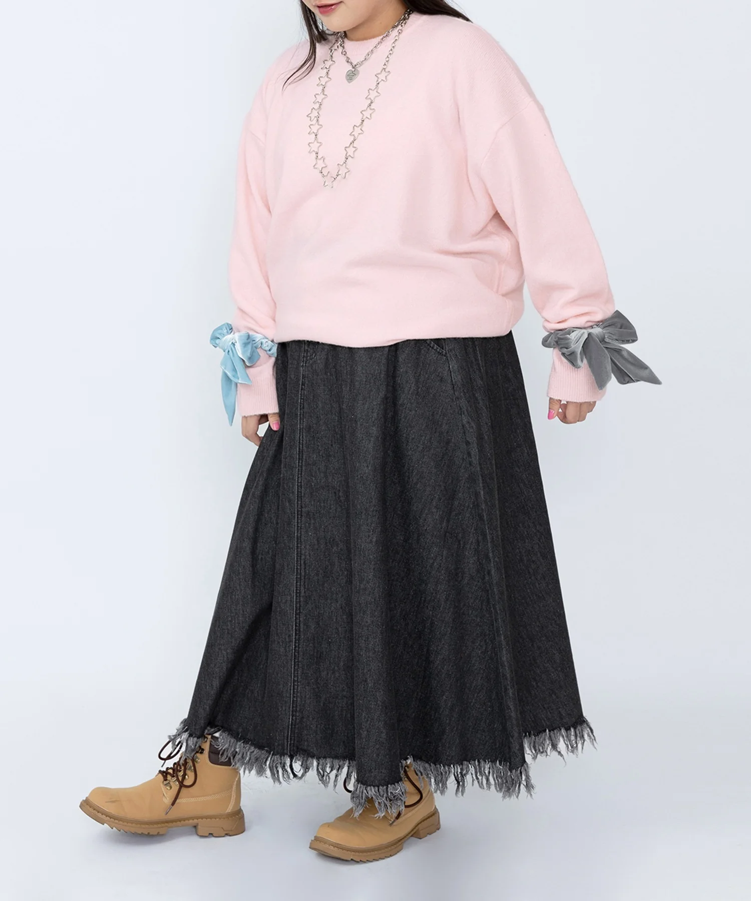 クルーネックカラーニット - Image 25