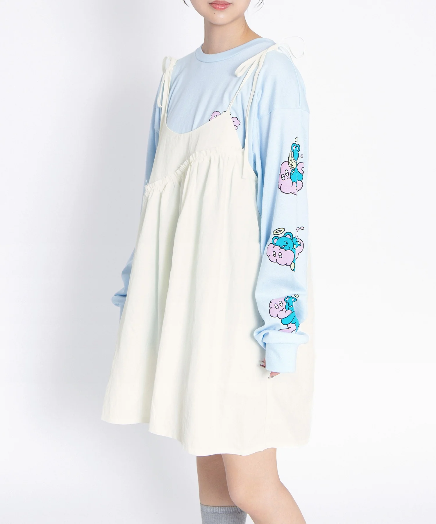 ナイロンリメイクキャミワンピース - Image 15
