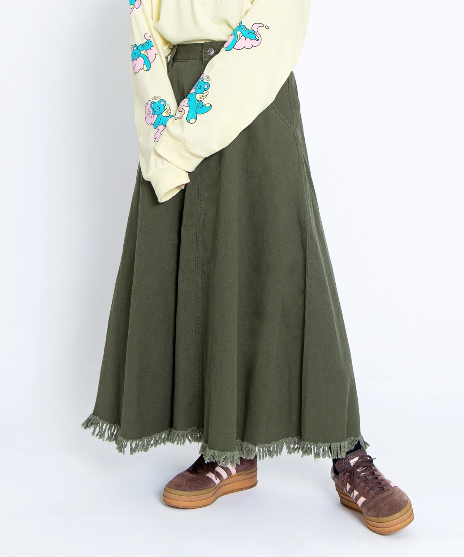 フリンジロングスカート - Image 3