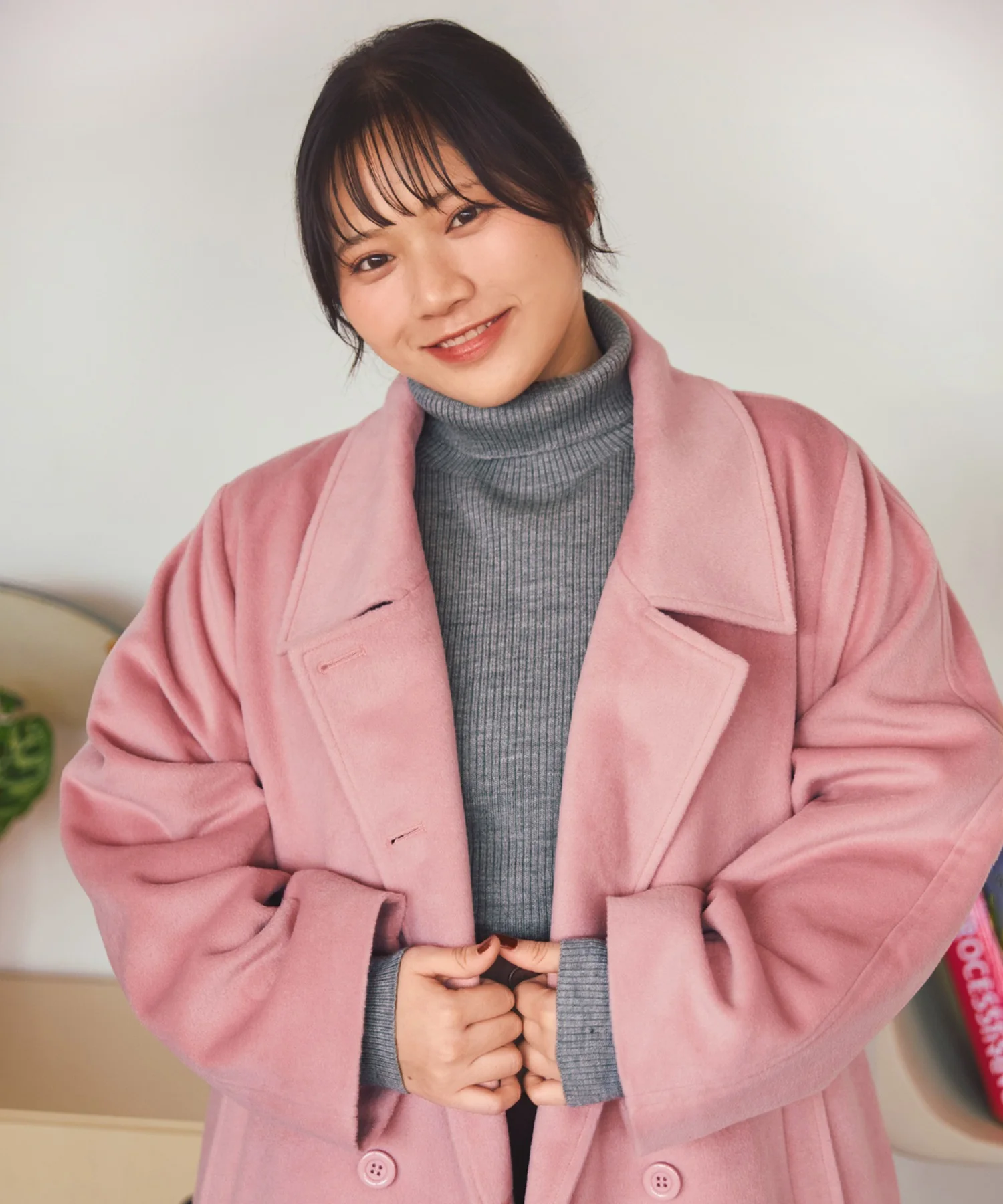 リブタートルネックニット - Image 10