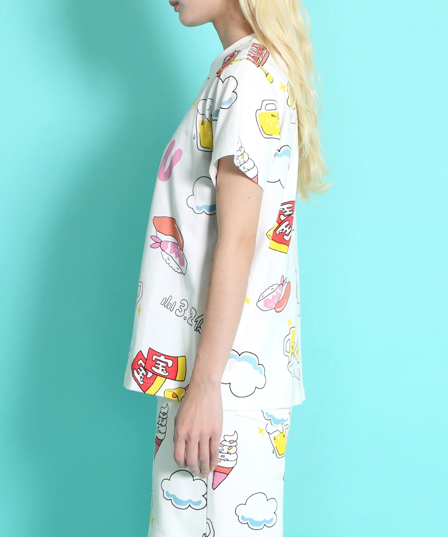 天国と地獄総柄Tシャツ - Image 9