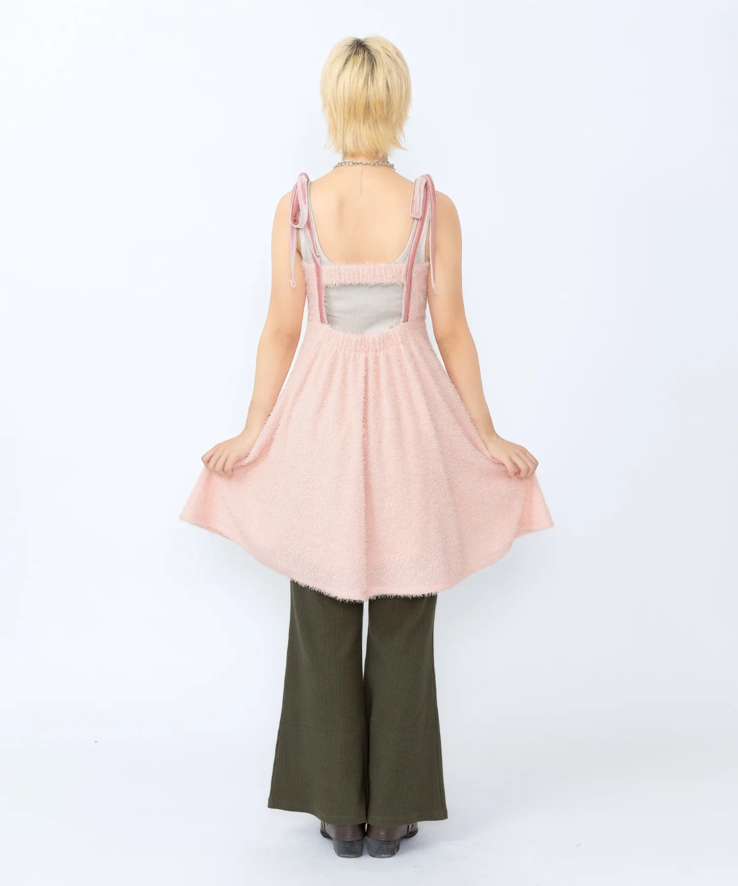 ショルダーリボンキャミワンピース - Image 12