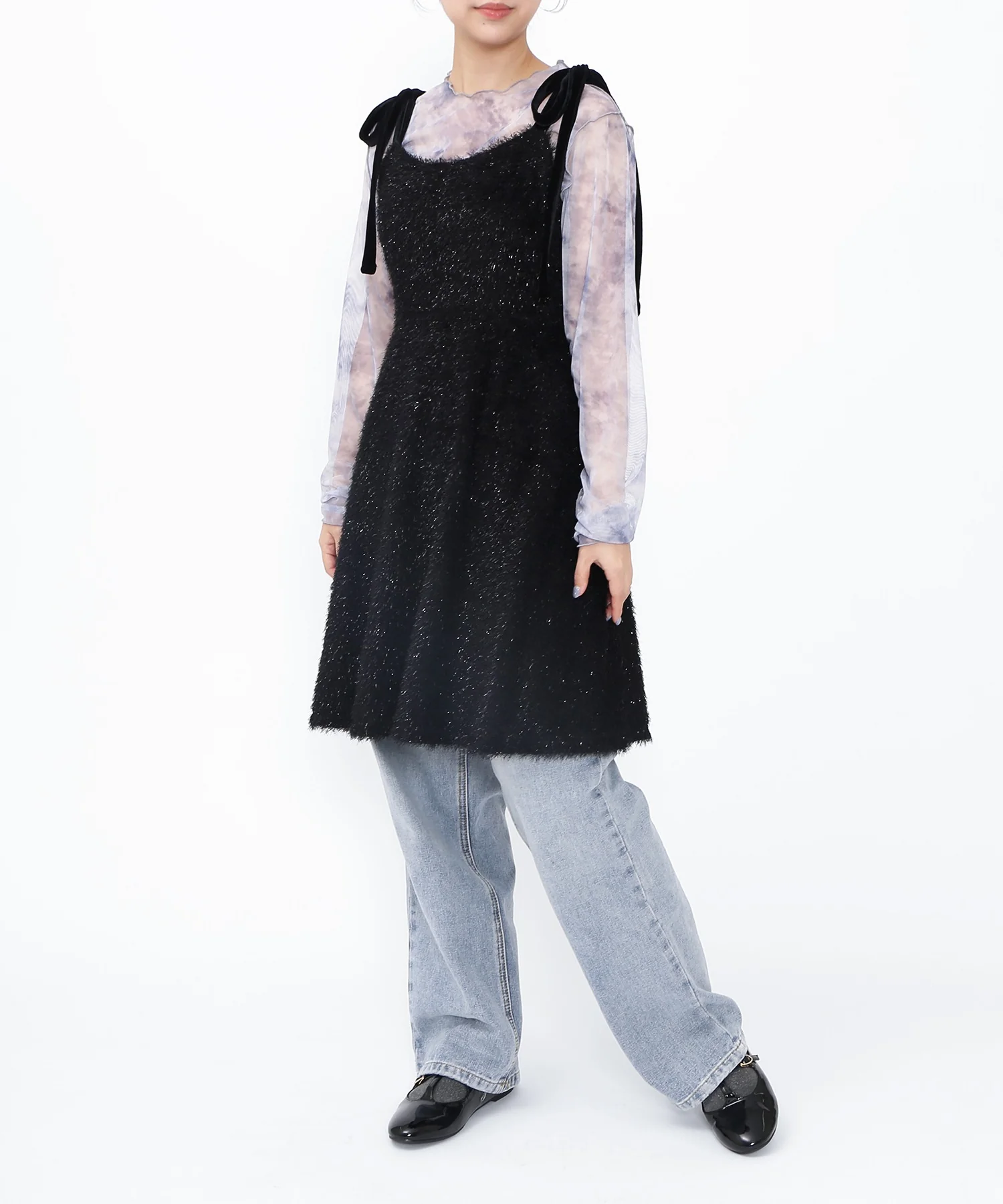 ショルダーリボンキャミワンピース - Image 13