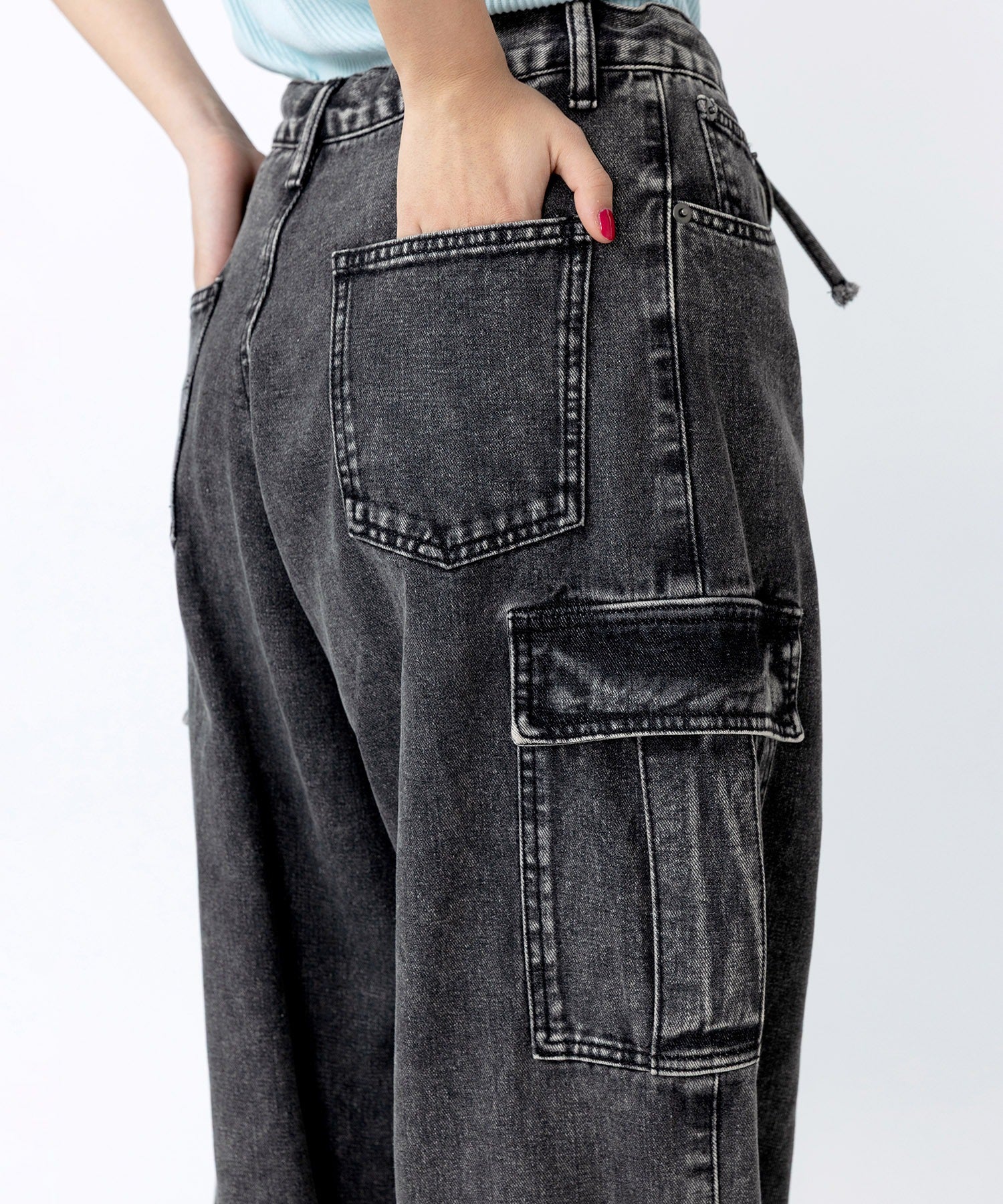 カーゴデニムパンツ - Image 10
