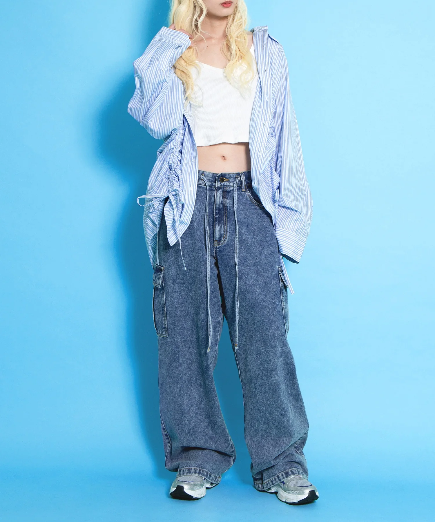 カーゴデニムパンツ - Image 3