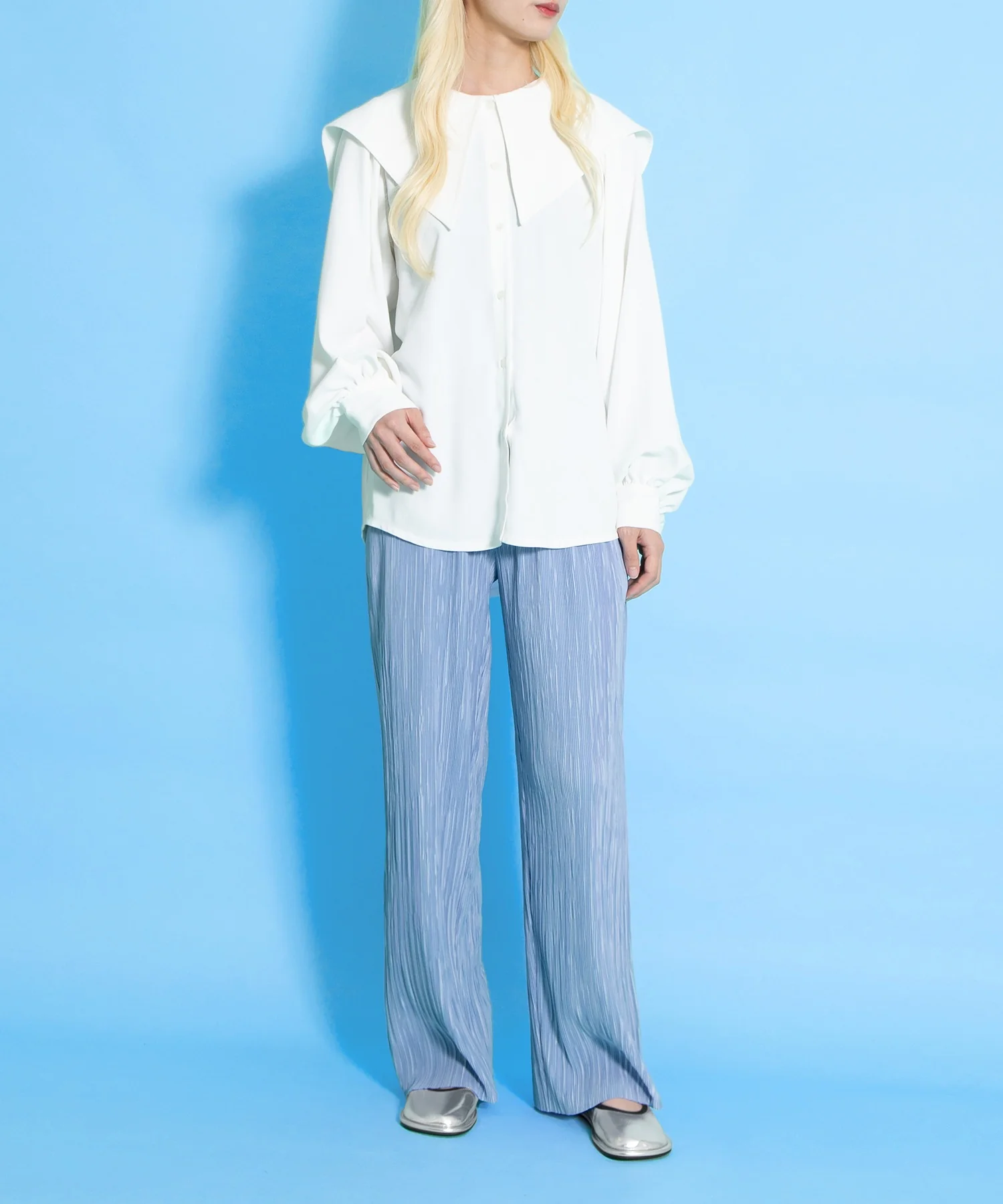 セルフカットプリーツパンツ - Image 6