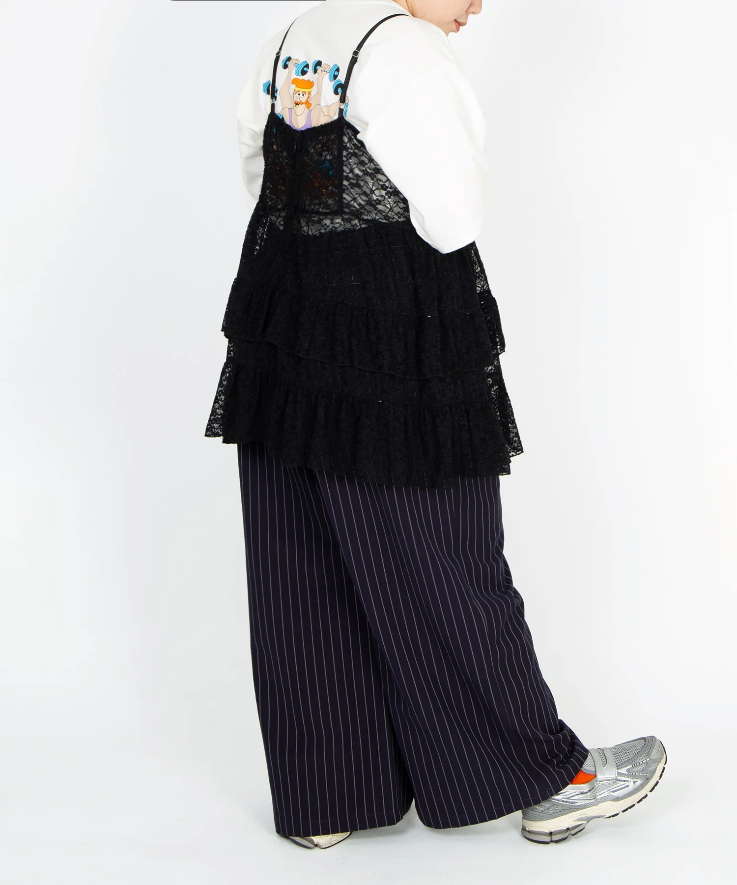 ダブルウエストストライプパンツ - Image 17