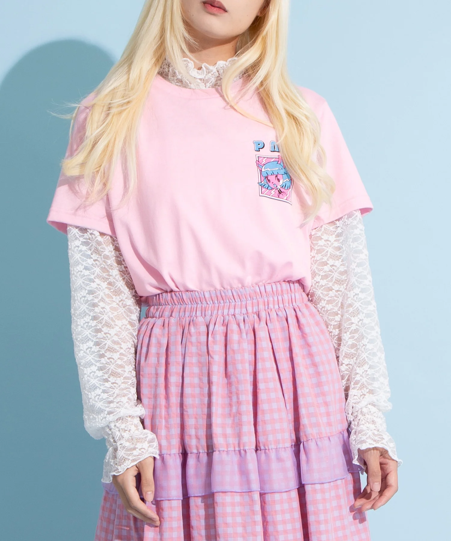 Cat　Girl　Tシャツ - Image 3