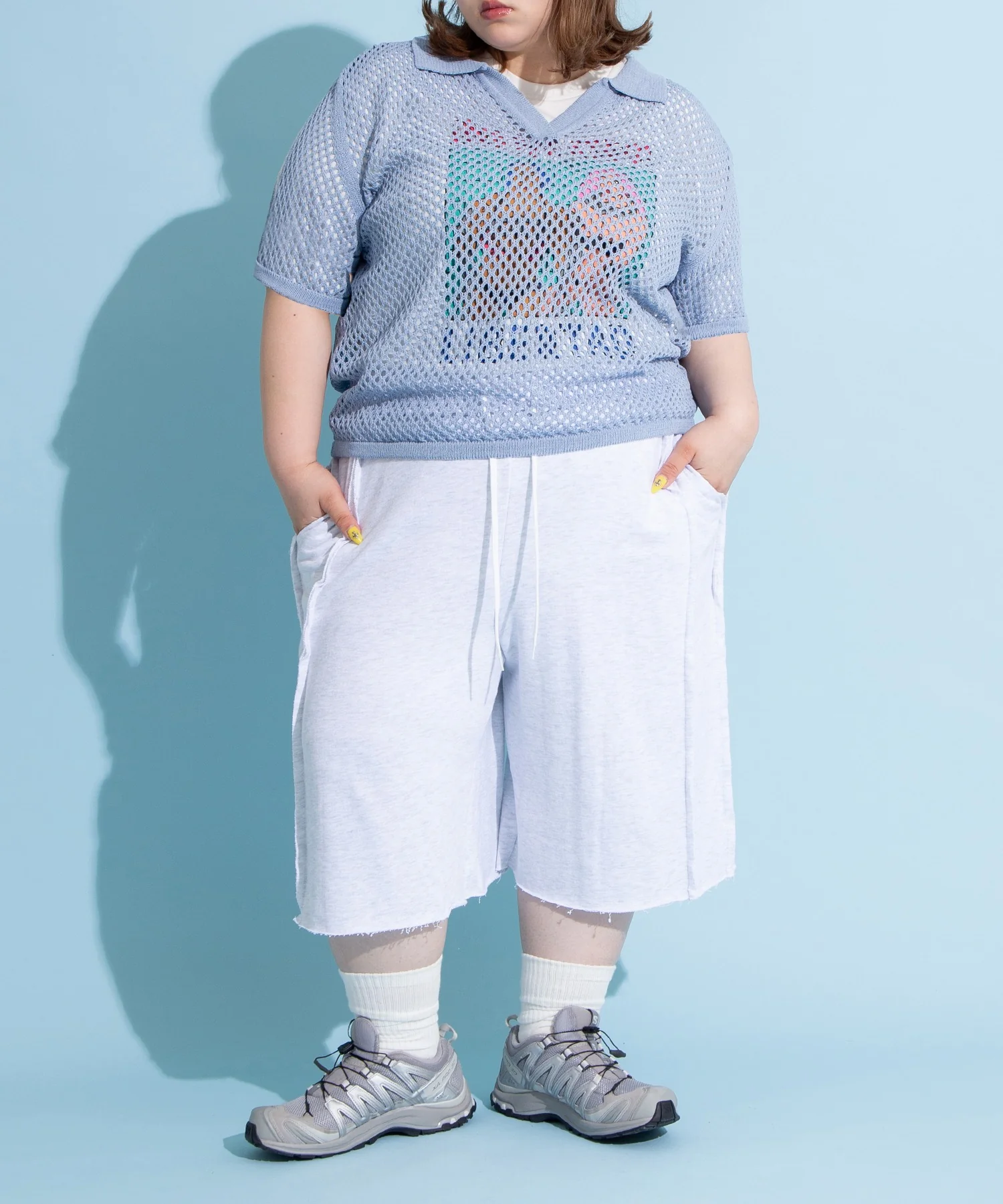 カットオフハーフスウェットパンツ - Image 17