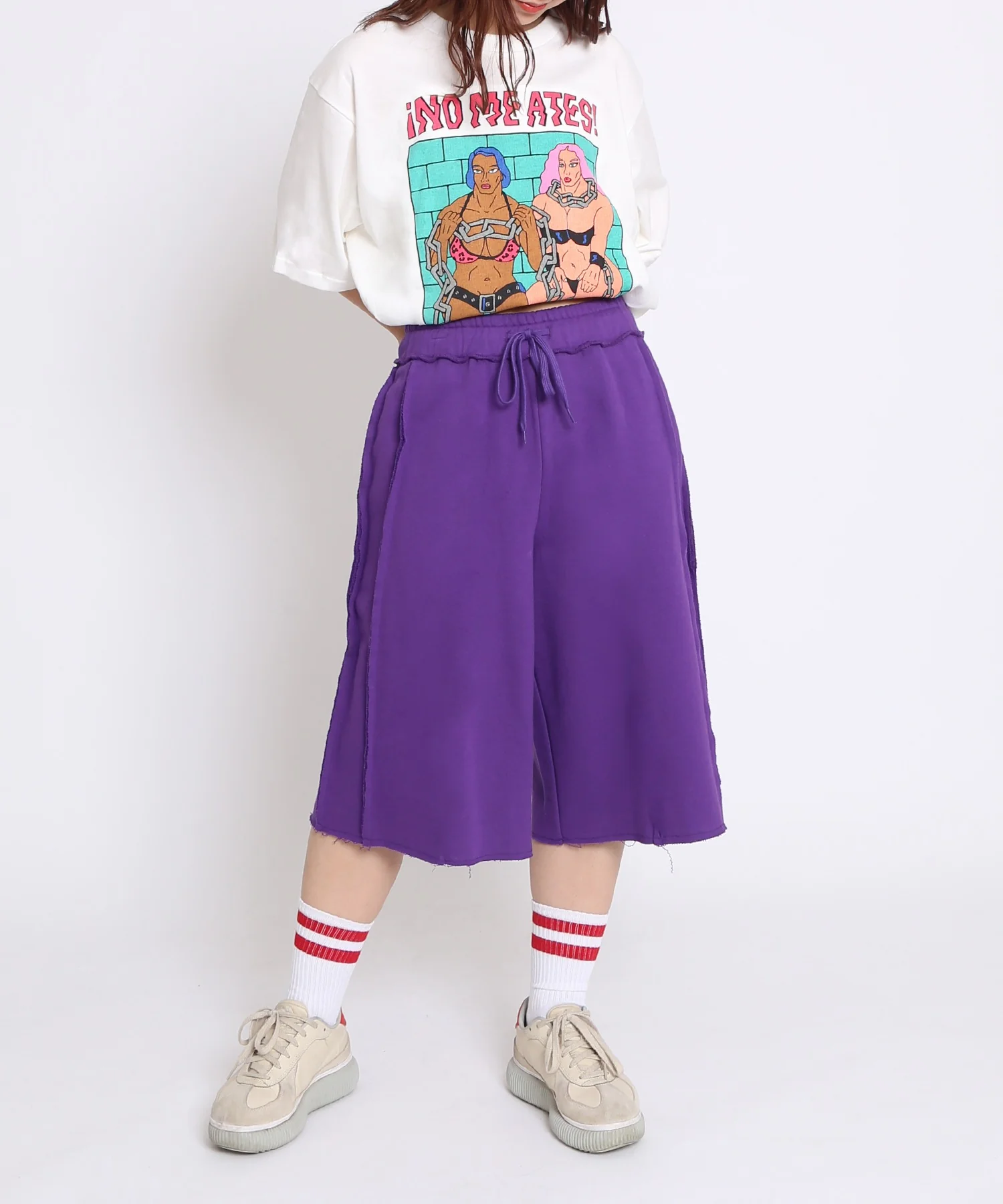 カットオフハーフスウェットパンツ - Image 24