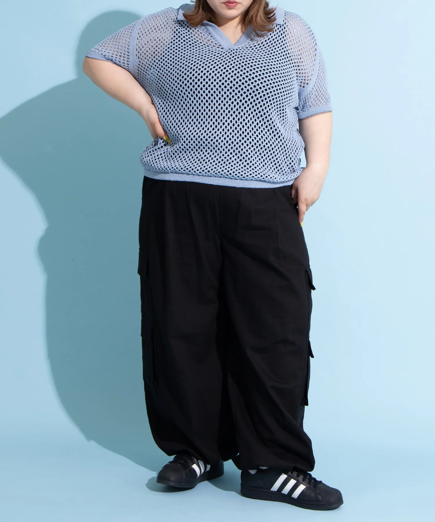2ラインメッシュトップス - Image 16