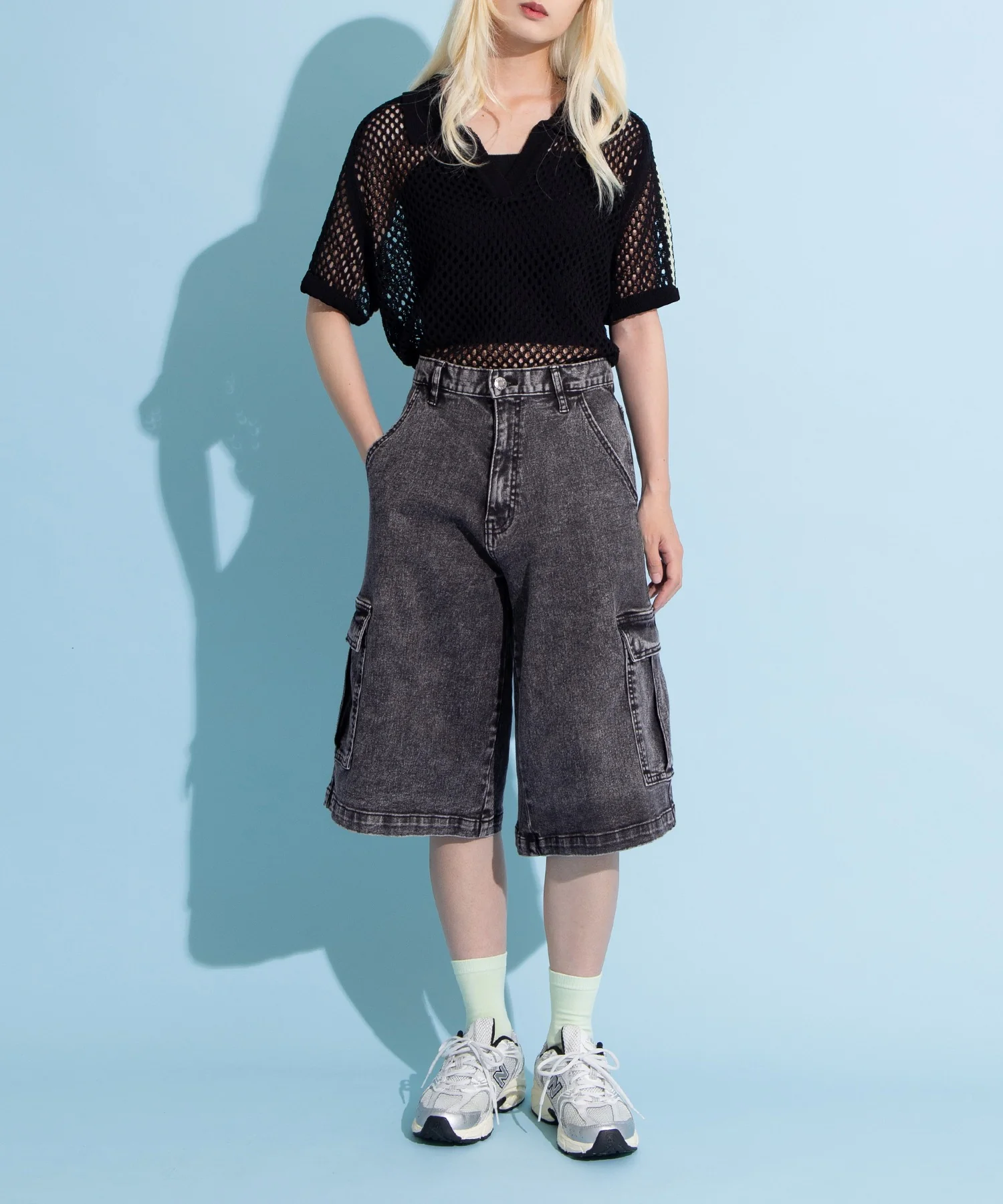 2ラインメッシュトップス - Image 5