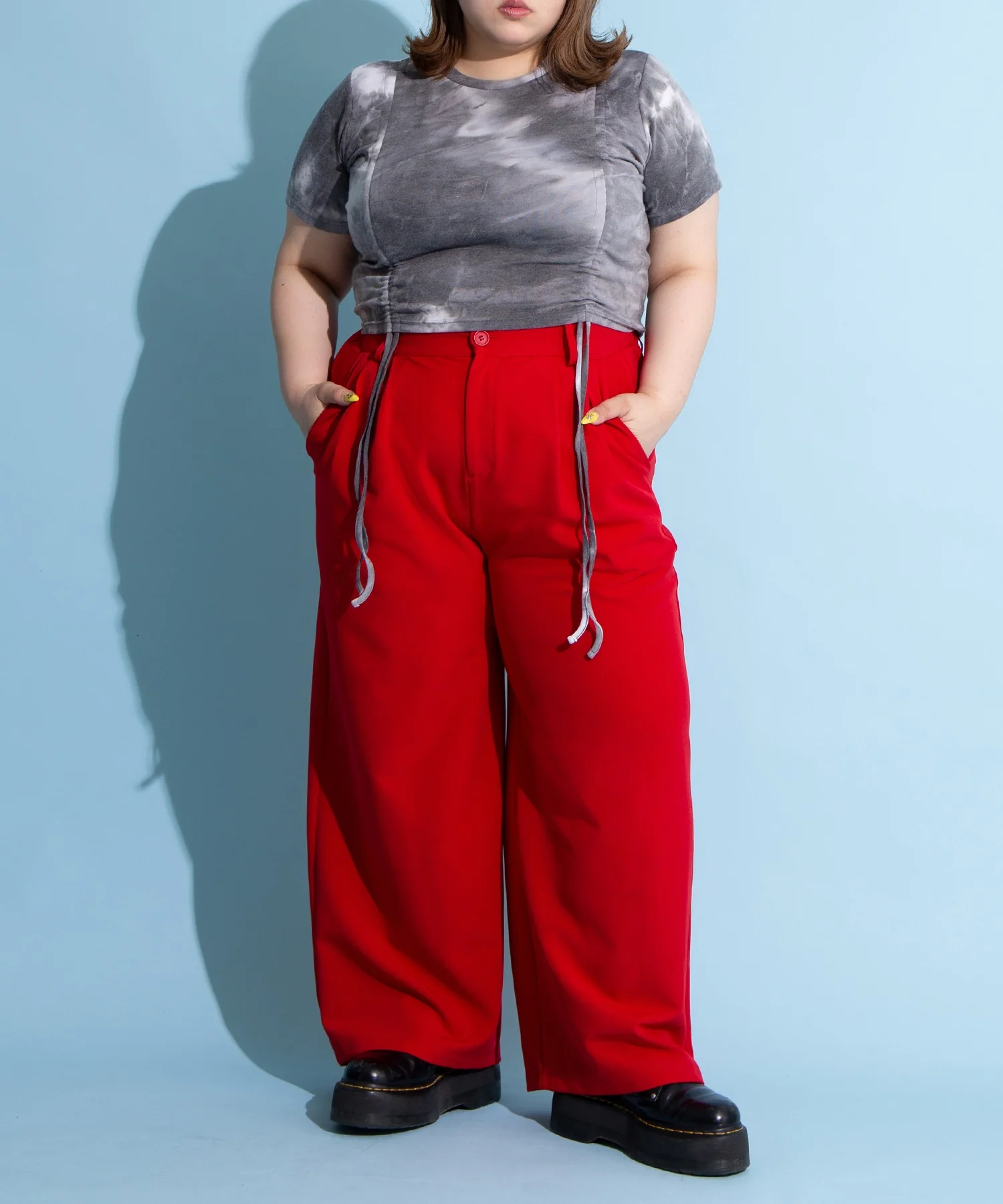 タイダイ柄ドロストトップス - Image 10