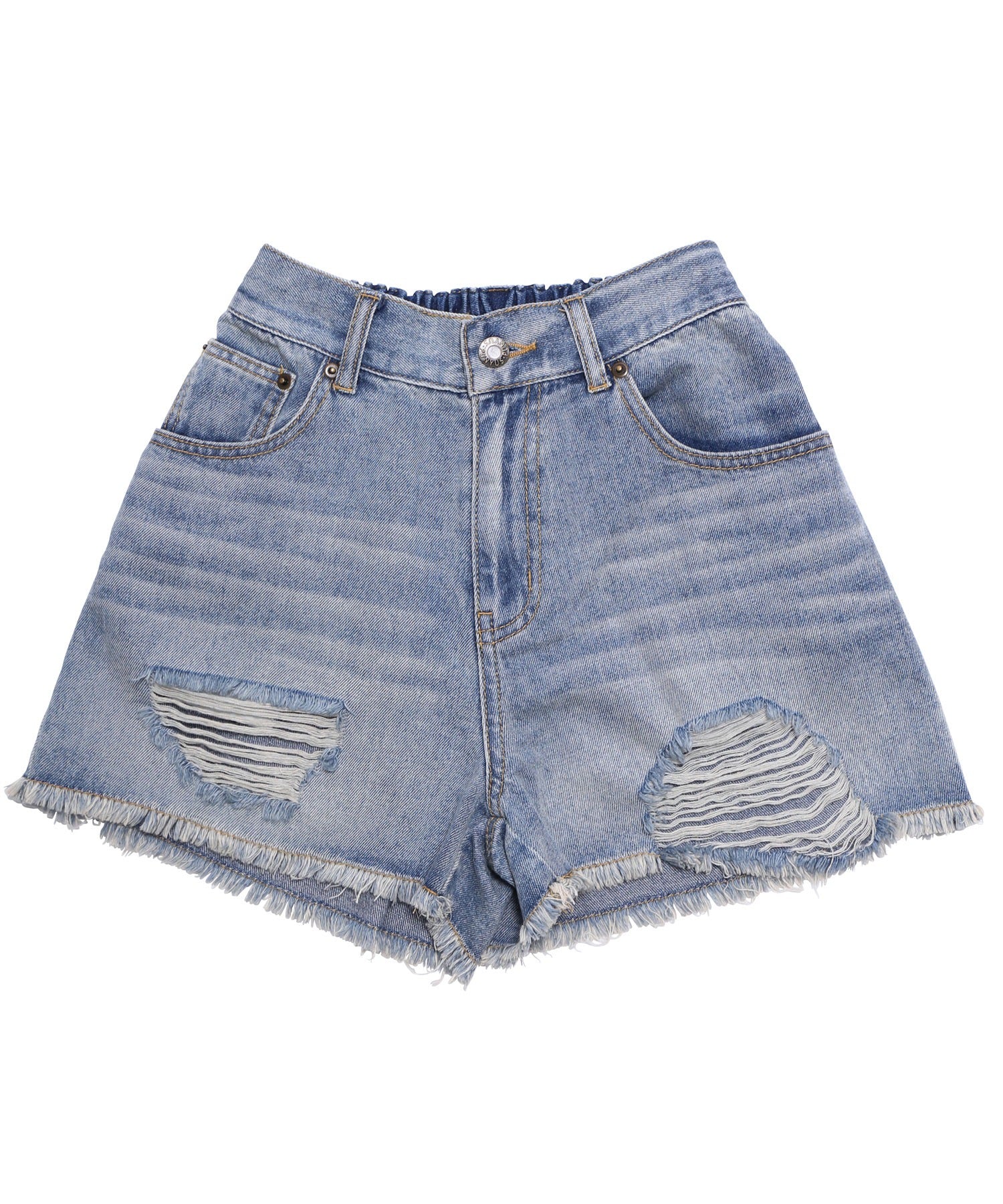 ダメージデニムショートパンツ - Image 10