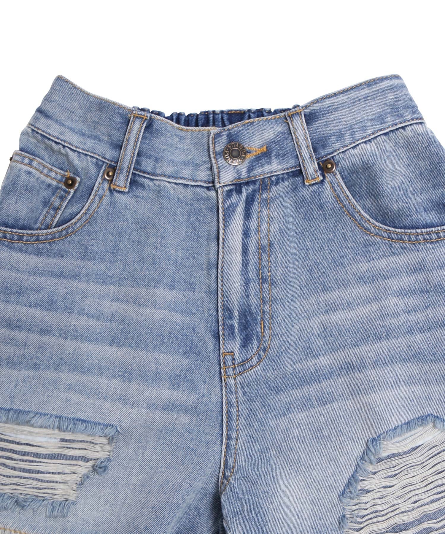 ダメージデニムショートパンツ - Image 13